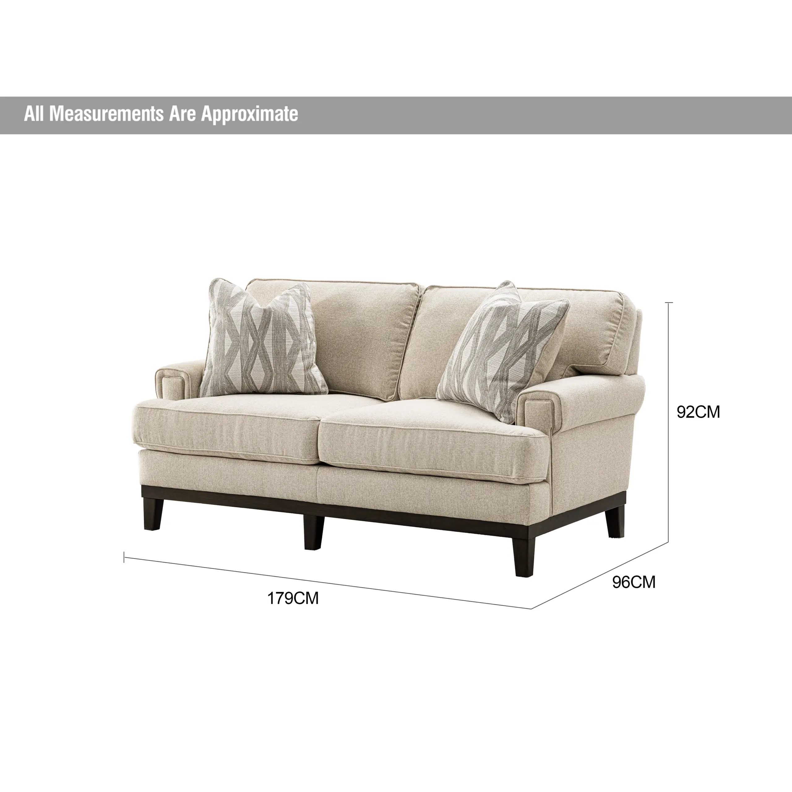 Elara 2 Seater Sofa Dia United Furniture