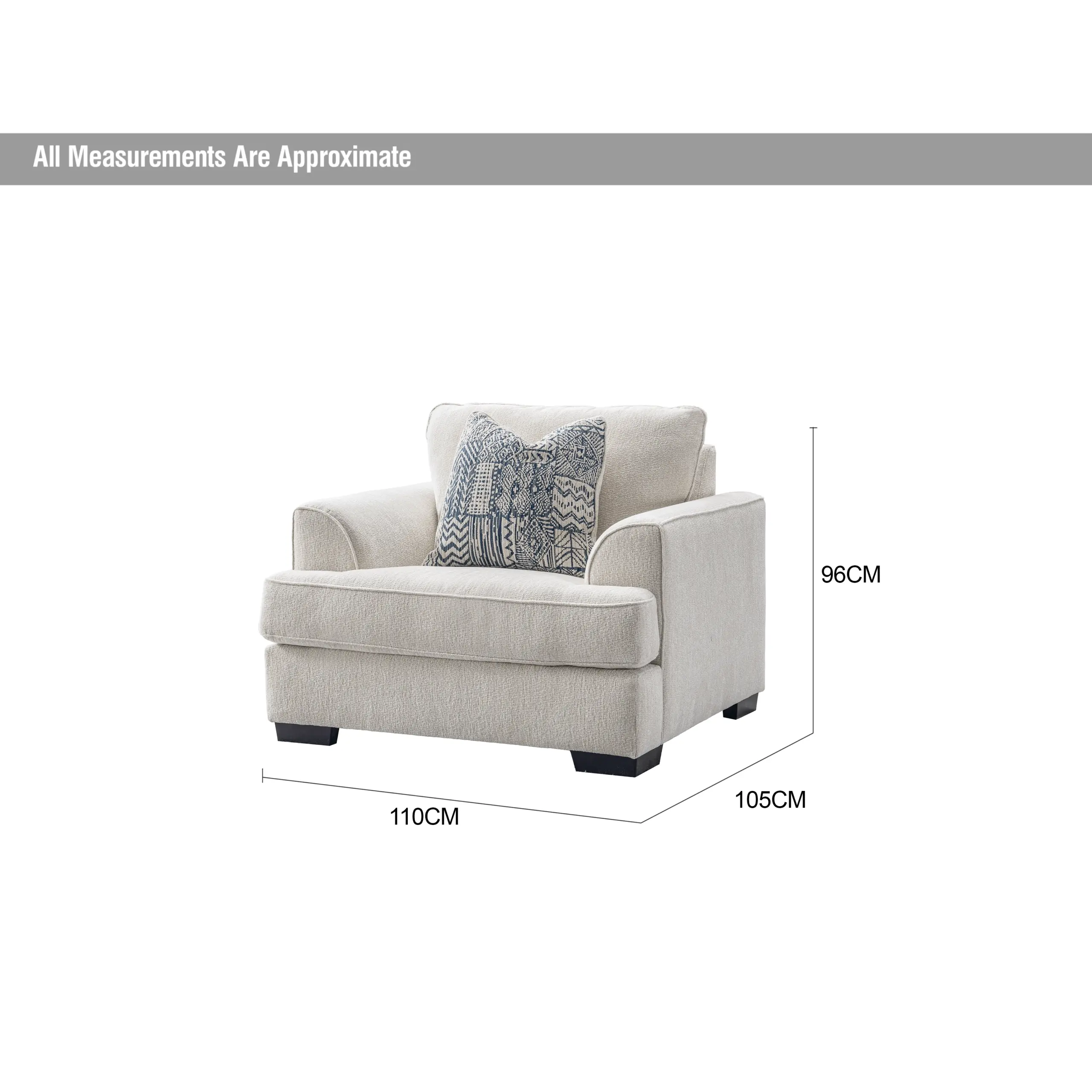 Farrell Single Seater Sofa Dia United Furniture