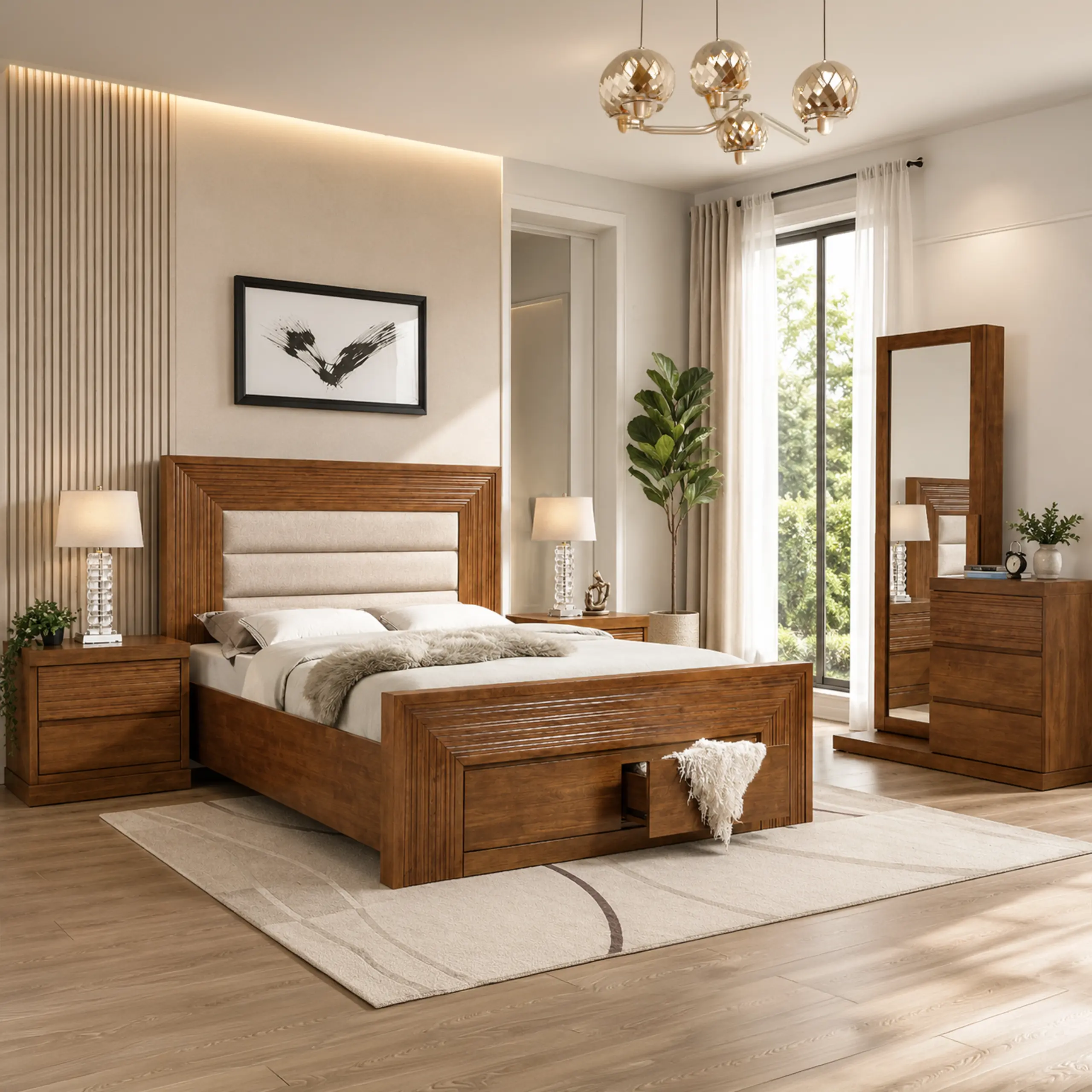 Galveston Queen Bed United Furniture
