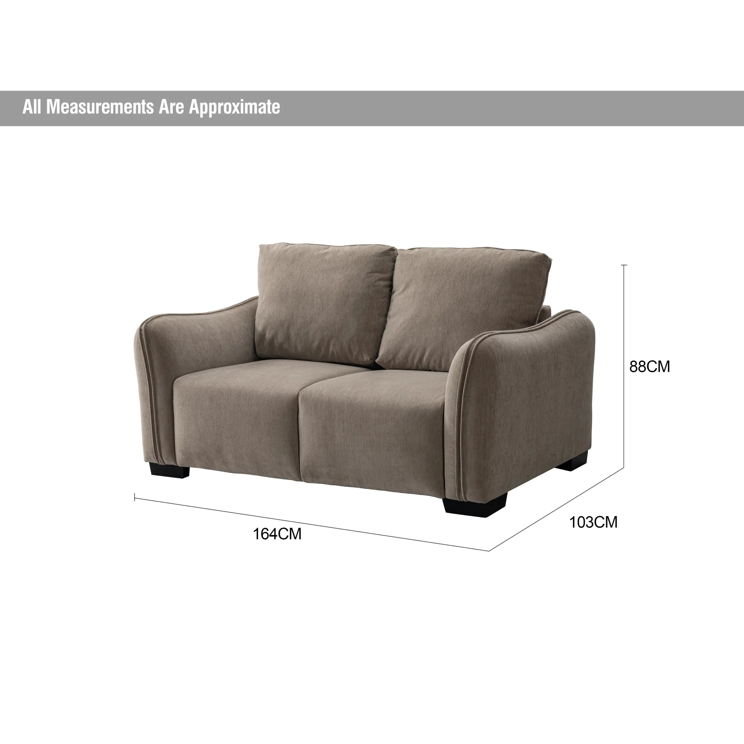 Rooney 2 Seater Sofa Dia United Furniture