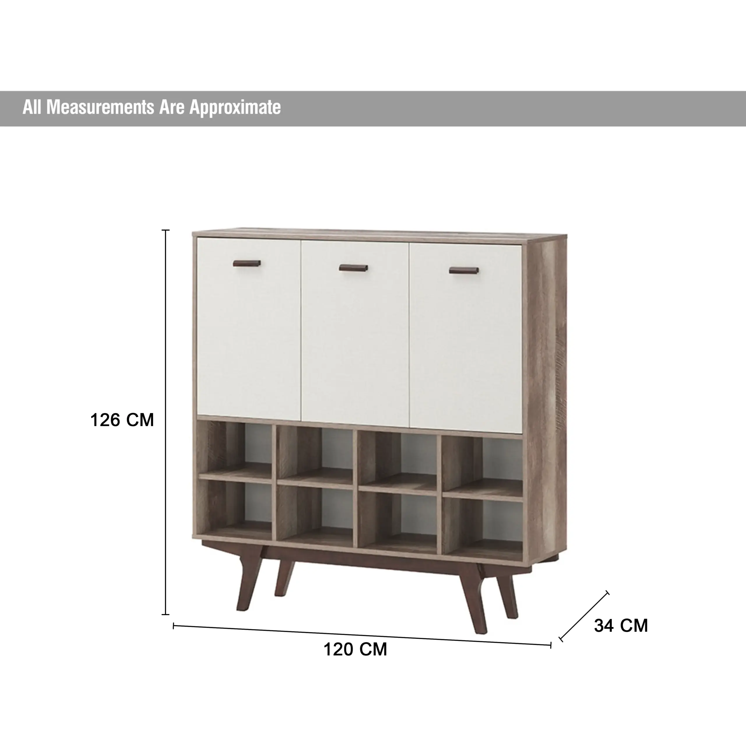Ardino Shoe Cabinet Dim United Furniture