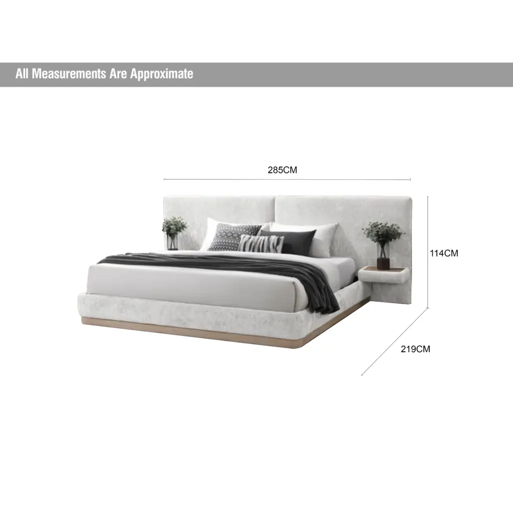Nebula Super King Grey Dia United Furniture