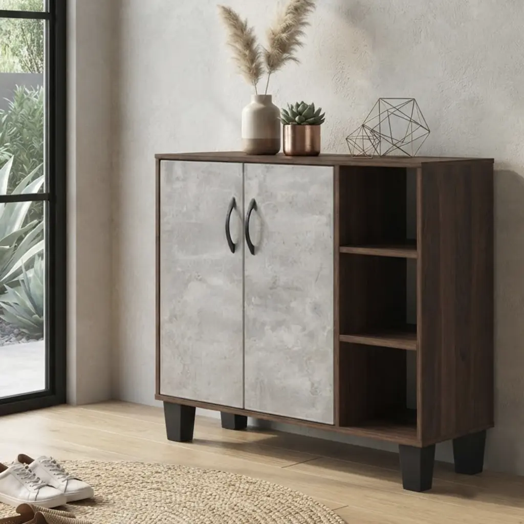 Orvella Shoe Cabinet Bg2 United Furniture