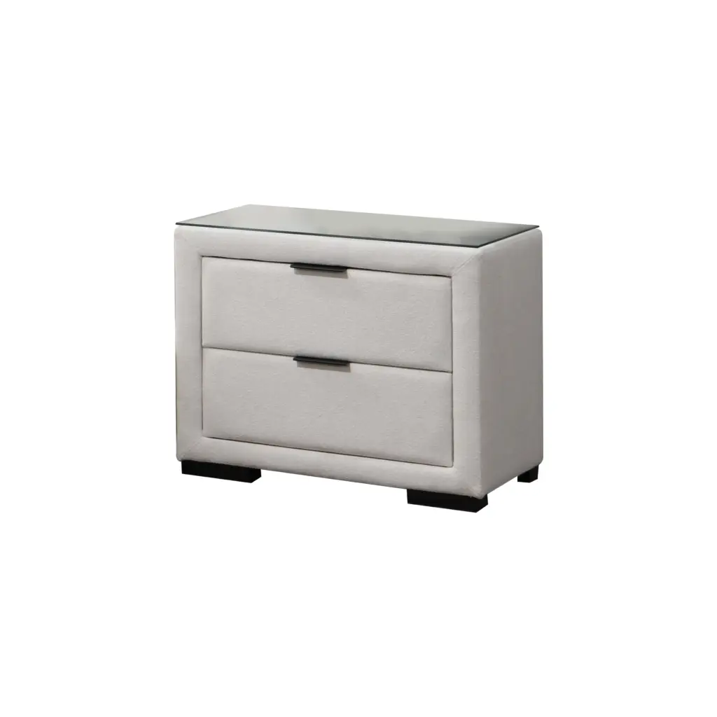 Royalis Cream Night Stand B United Furniture