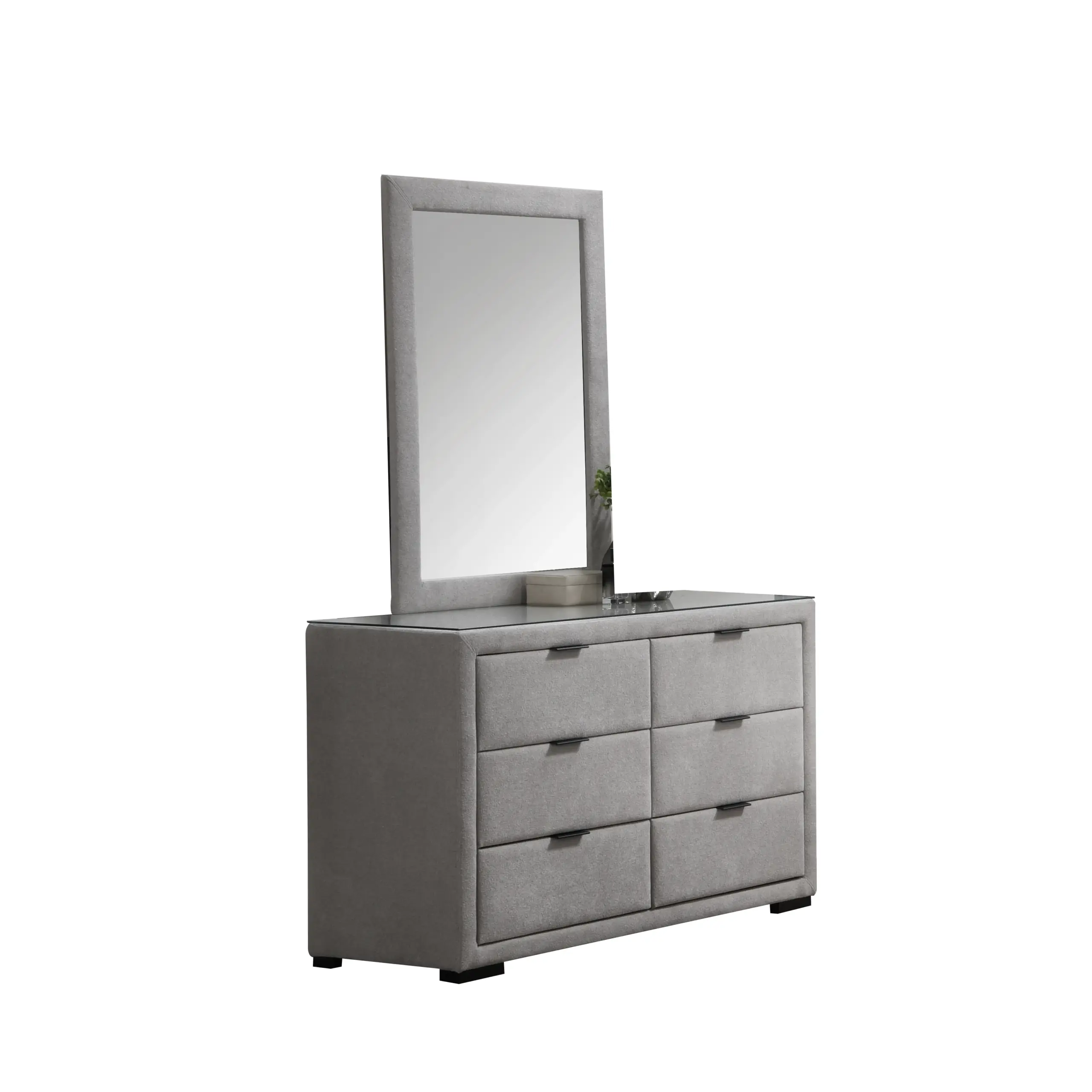 Royalis Grey Dsresser Mirror B United Furniture