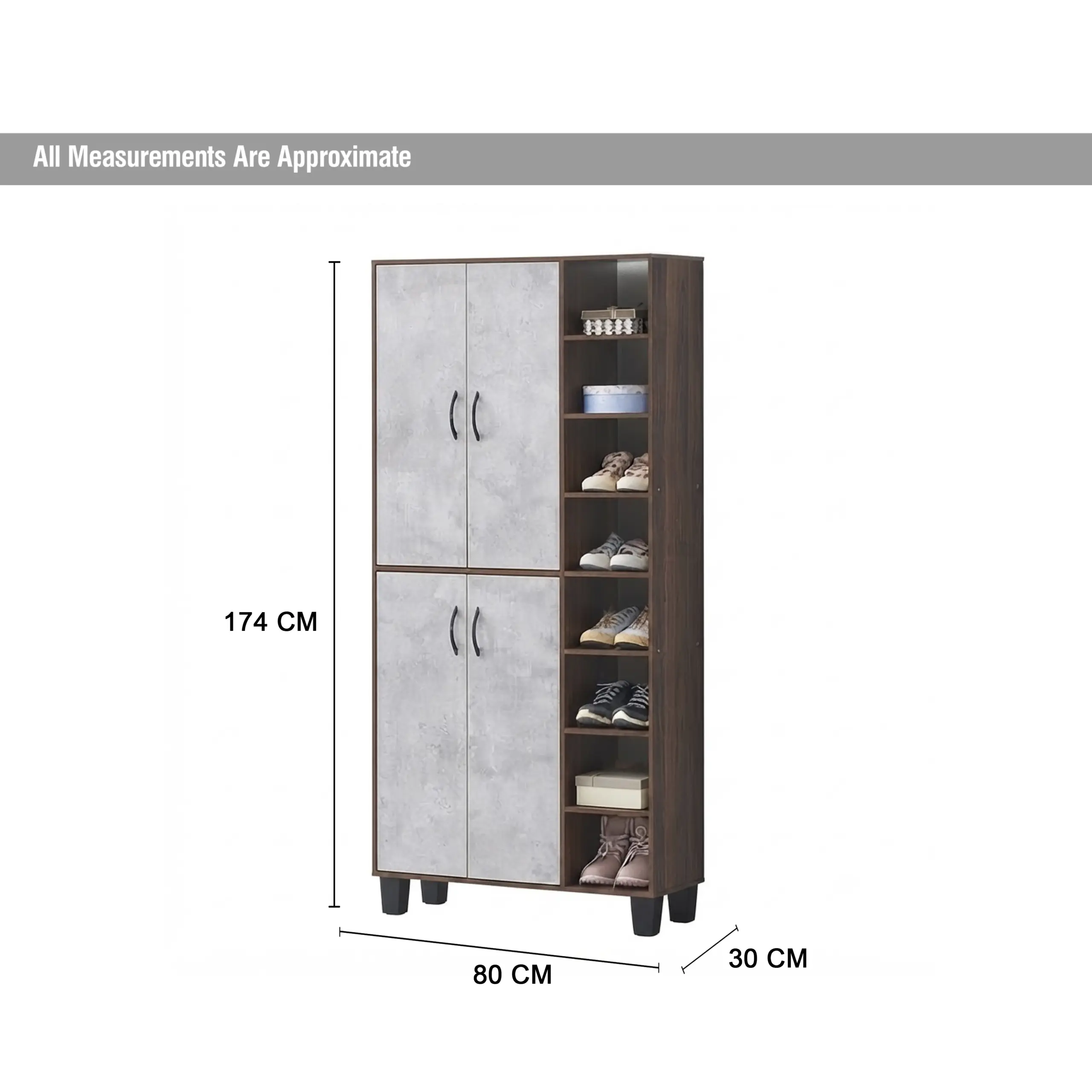Solvane Shoe Cabinet Dim United Furniture