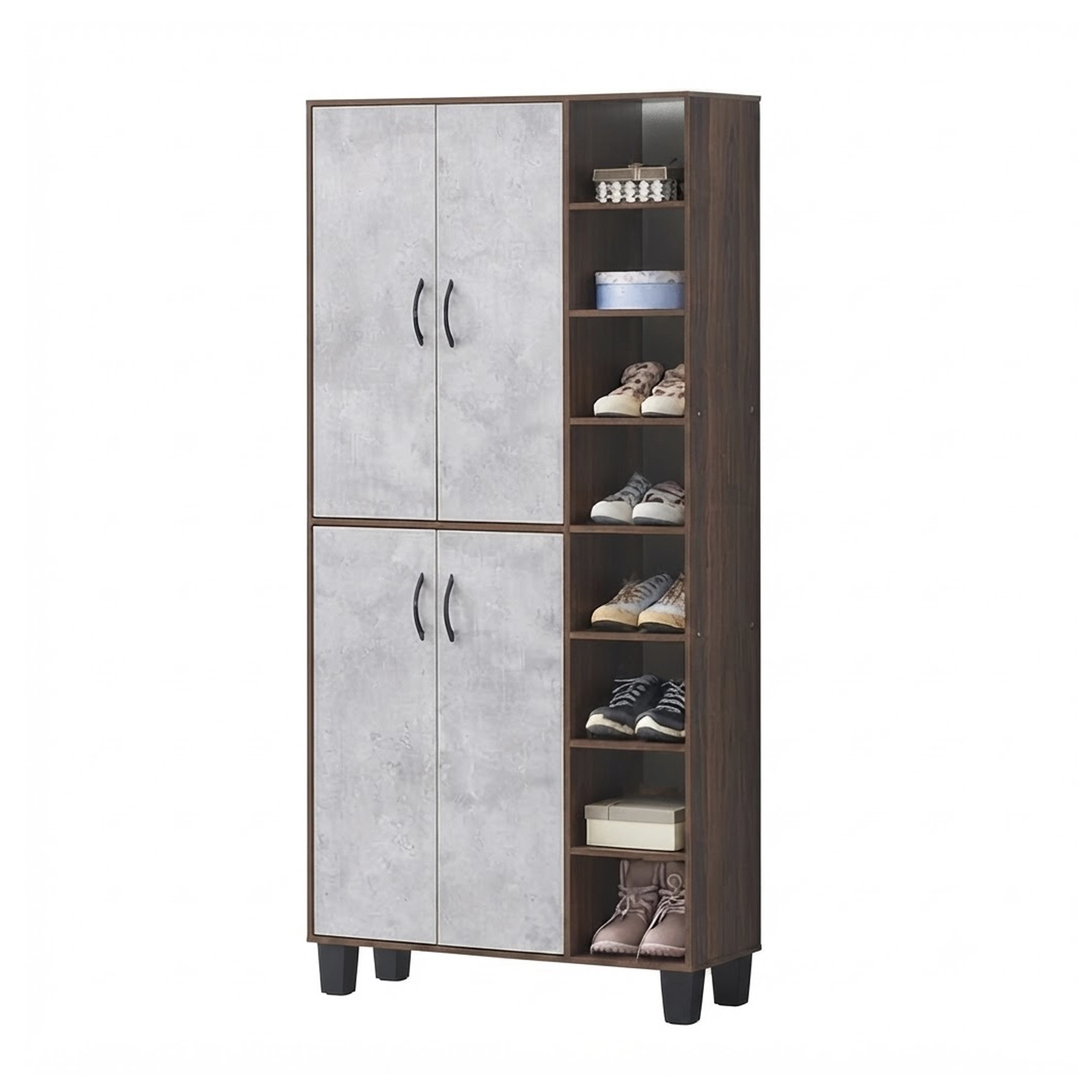 Solvane Shoe Cabinet Scaled United Furniture