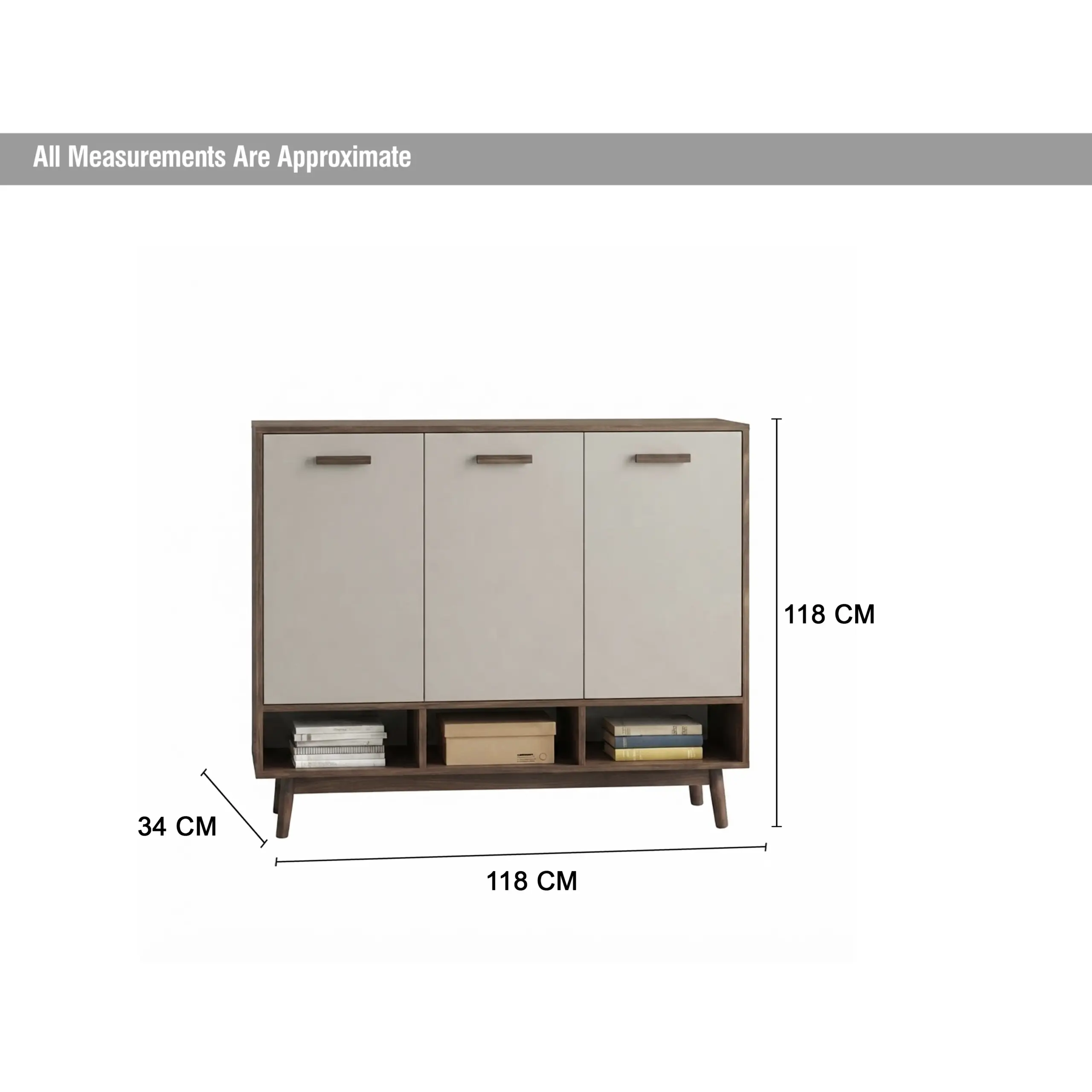 Zavion 6303 Shoe Cabinet Dim United Furniture