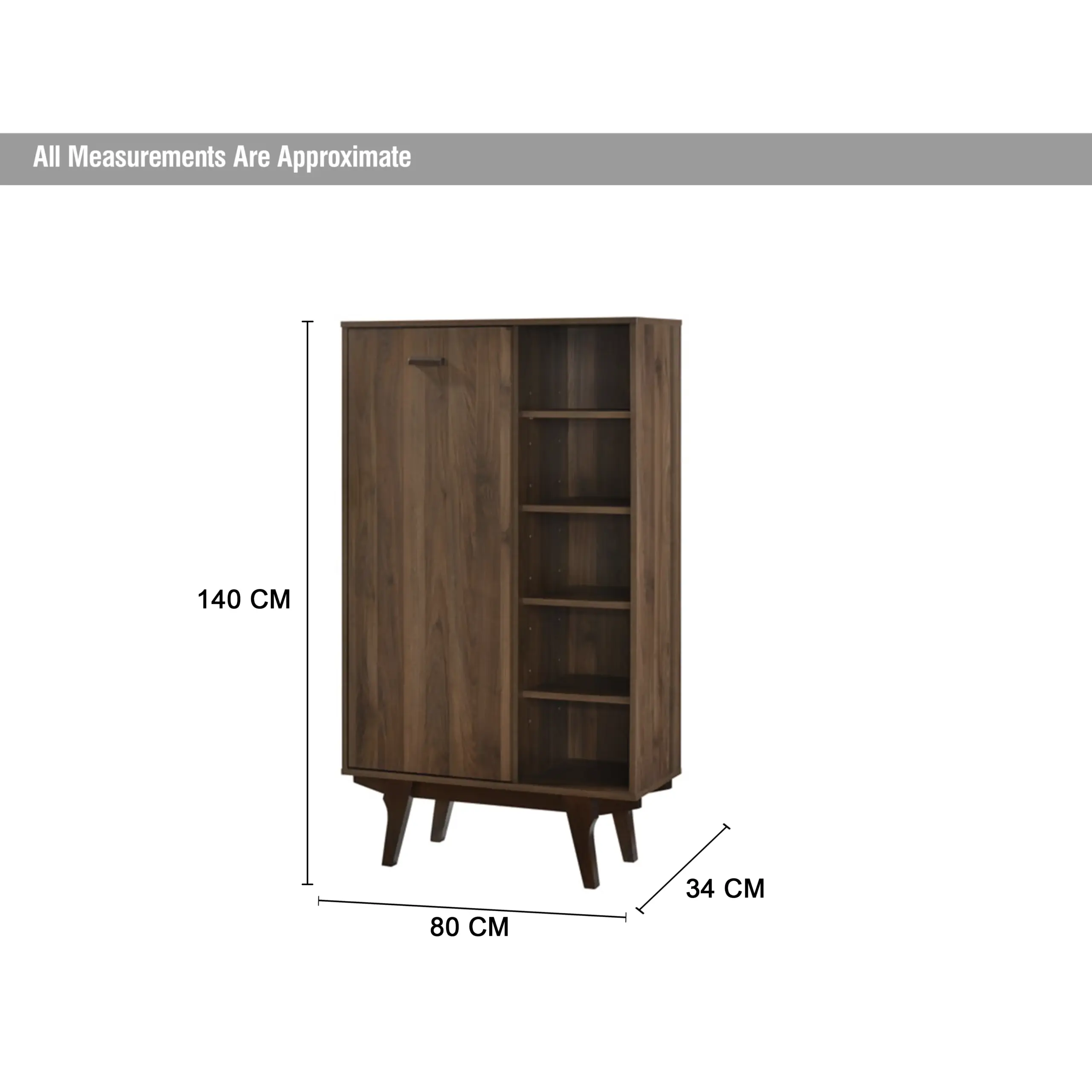 Zavion Shoe Cabinet Bg Dim United Furniture