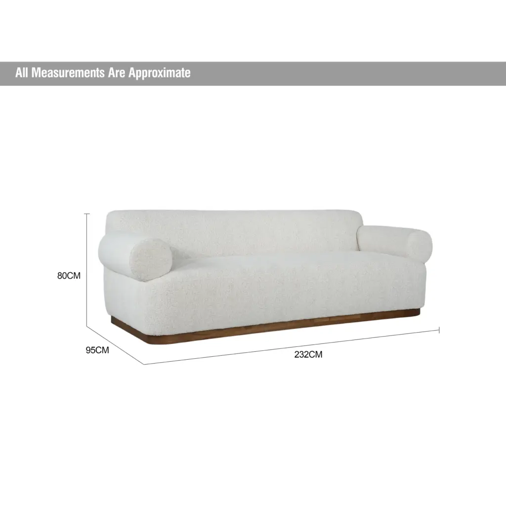 Alora 3 Seater Sofa Dia United Furniture