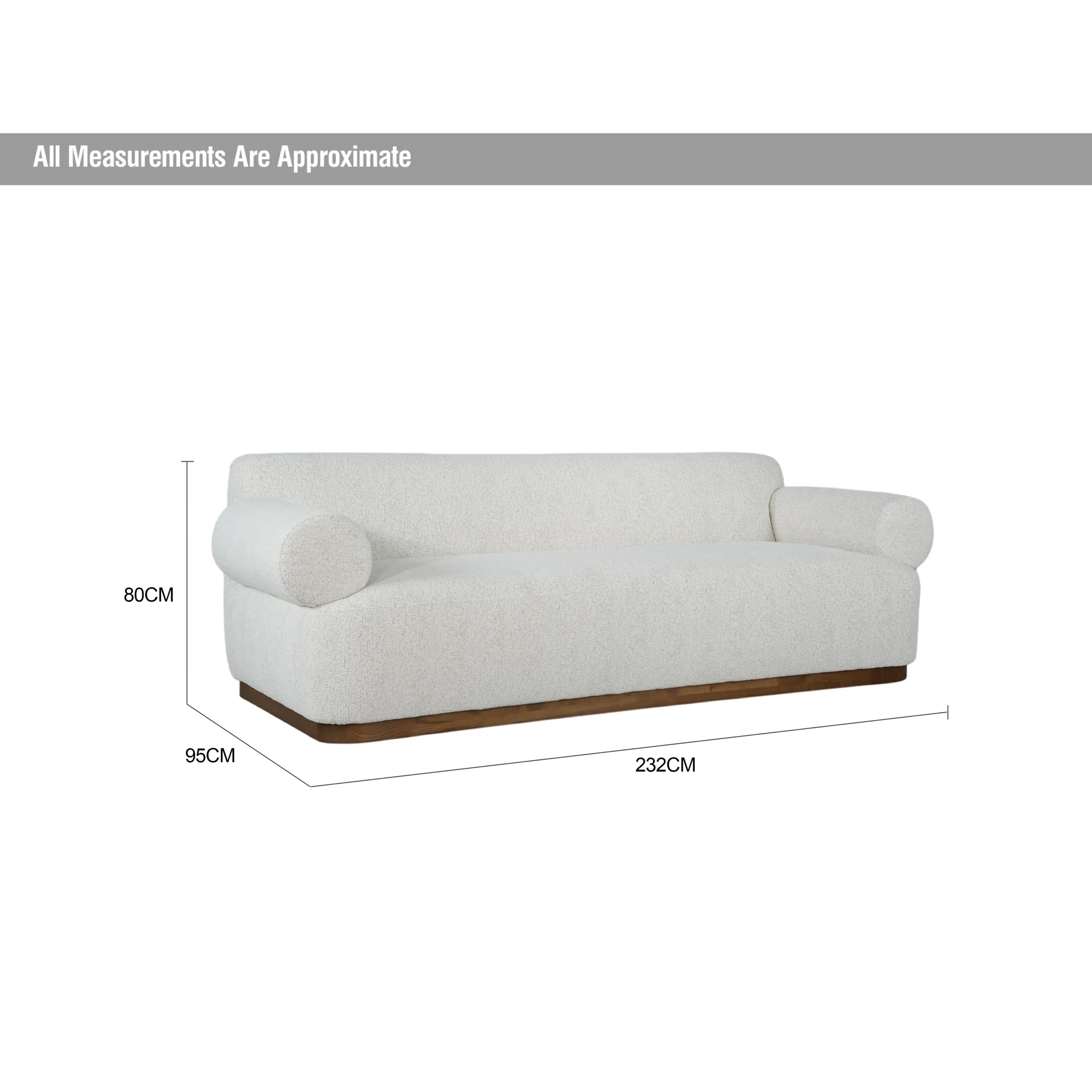 Alora 3 Seater Sofa Dia United Furniture