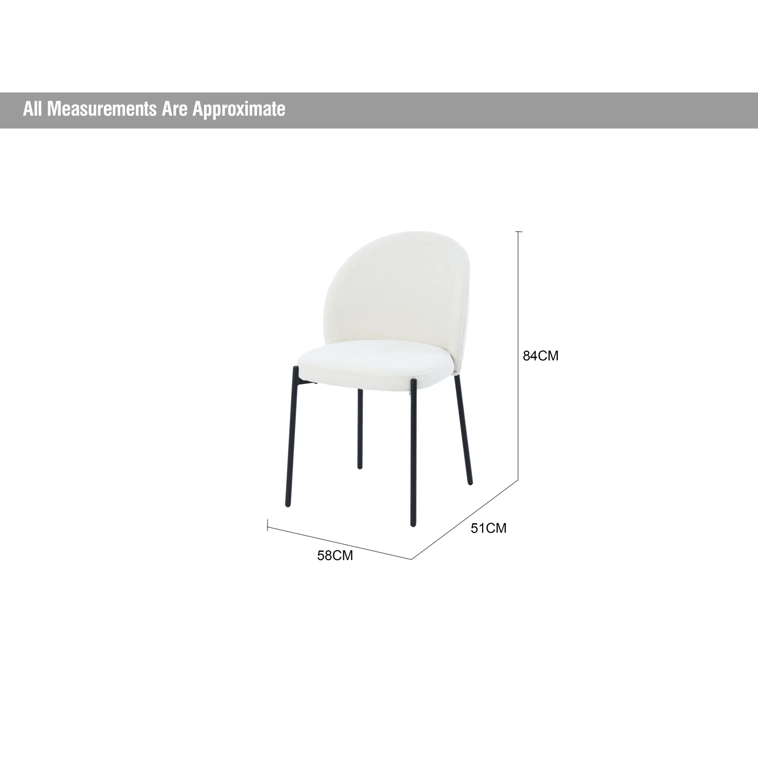 Attica Dining Chair Lt Beige United Furniture