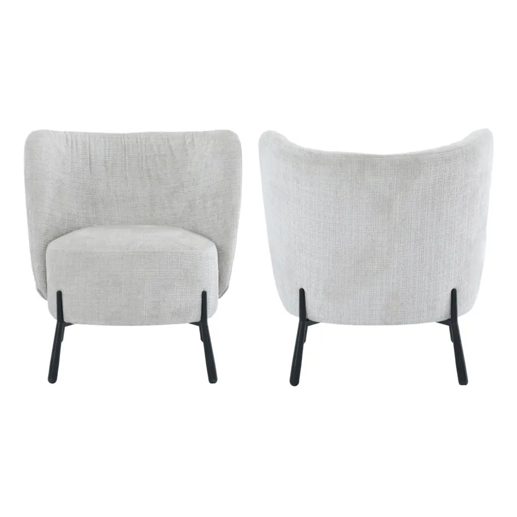 Brodie Accent Chair And Foot Rest Beige 1 United Furniture