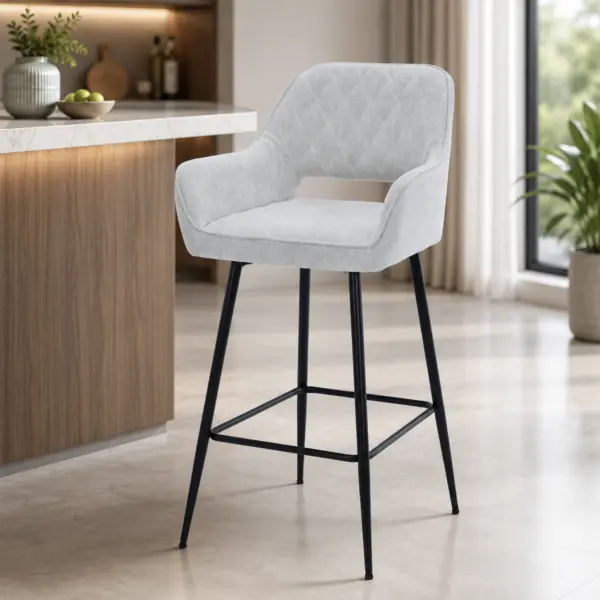 Cantina Bar Stool - Light Beige