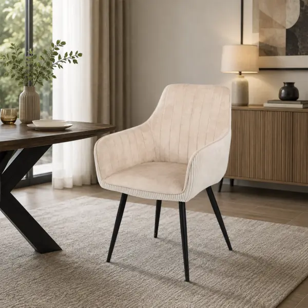 Cairo Dining Chair - Beige
