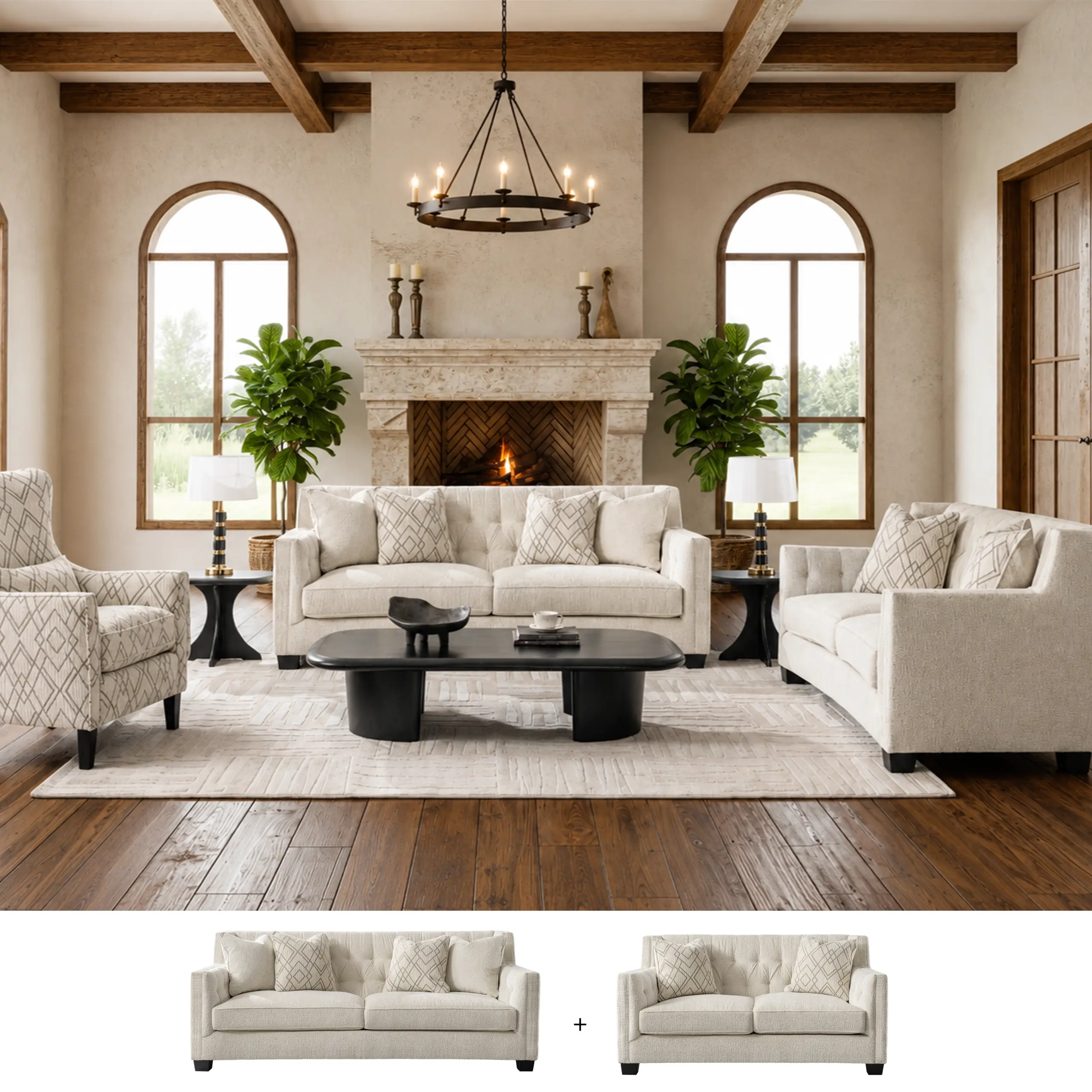 Finn Sofa Set United Furniture