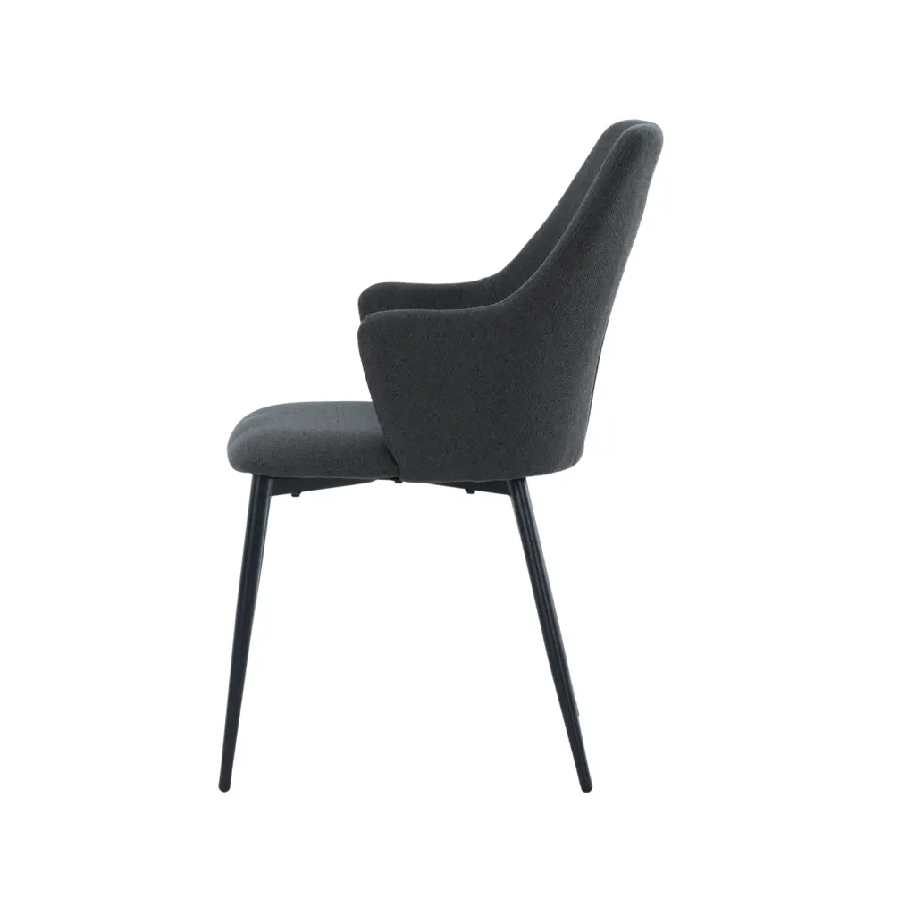 Freyja Dining Chair Dk Grey 2 United Furniture