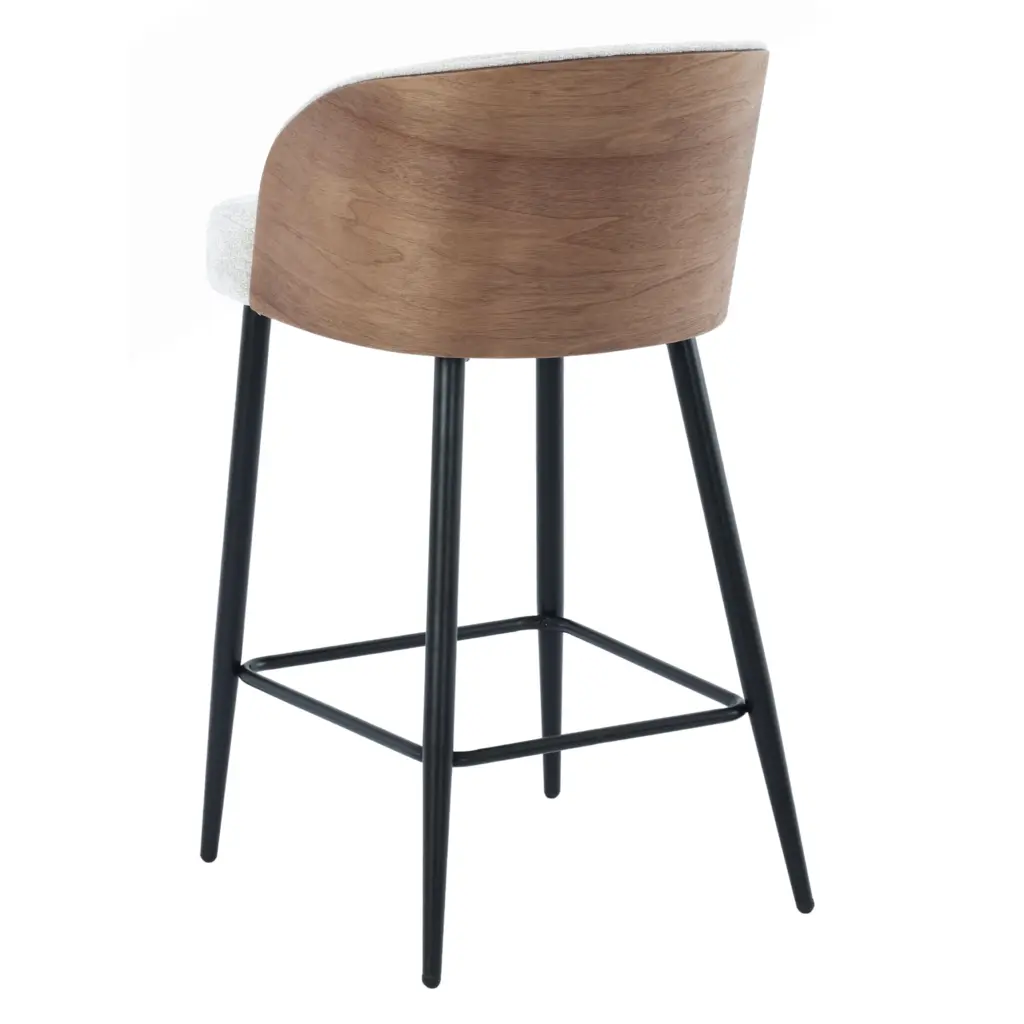Gresham Bar Stool Lt Beige A United Furniture