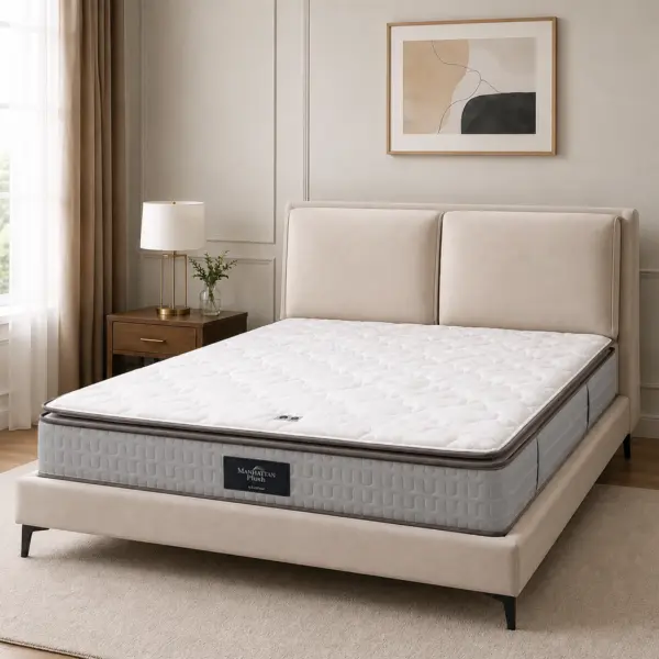 Manhattan Plush Pillow Top Queen Mattress (King Koil)
