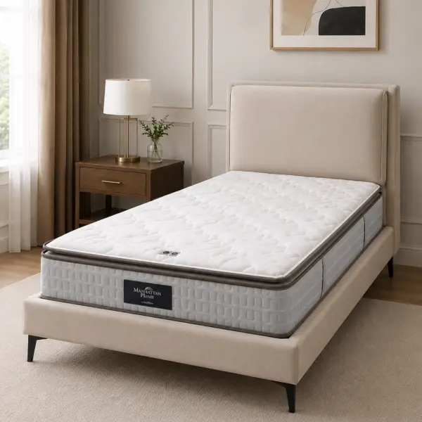 Manhattan Plush Pillow Top Single Mattress (King Koil)