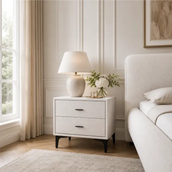 Motley Night Stand - White