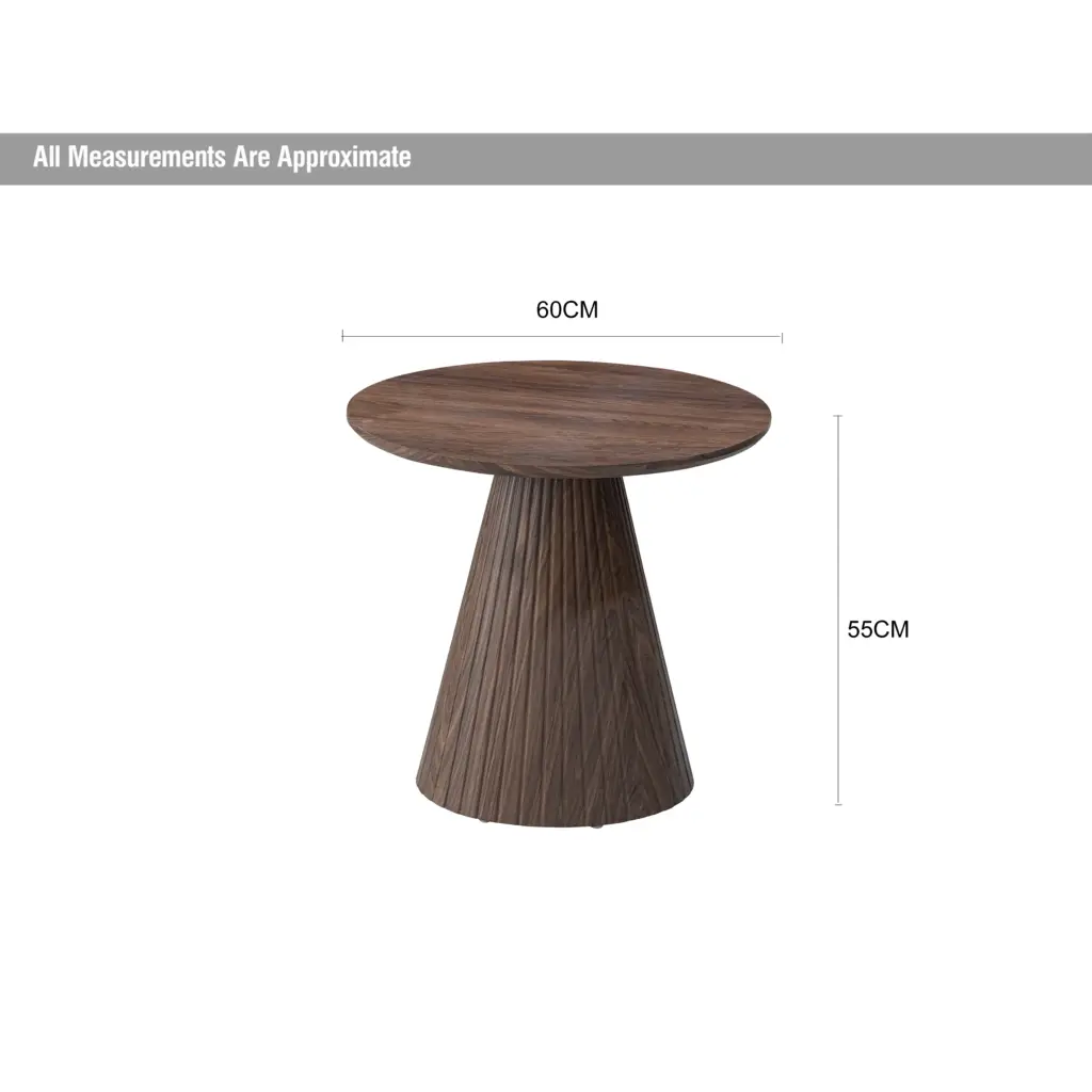Orbit Side Table Dia United Furniture