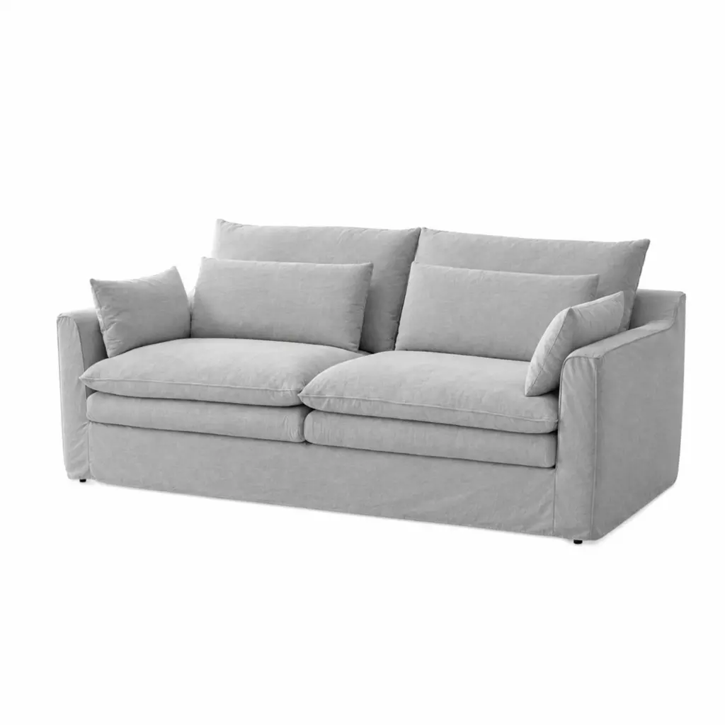 Stack 2 Seater Grey United Furniture