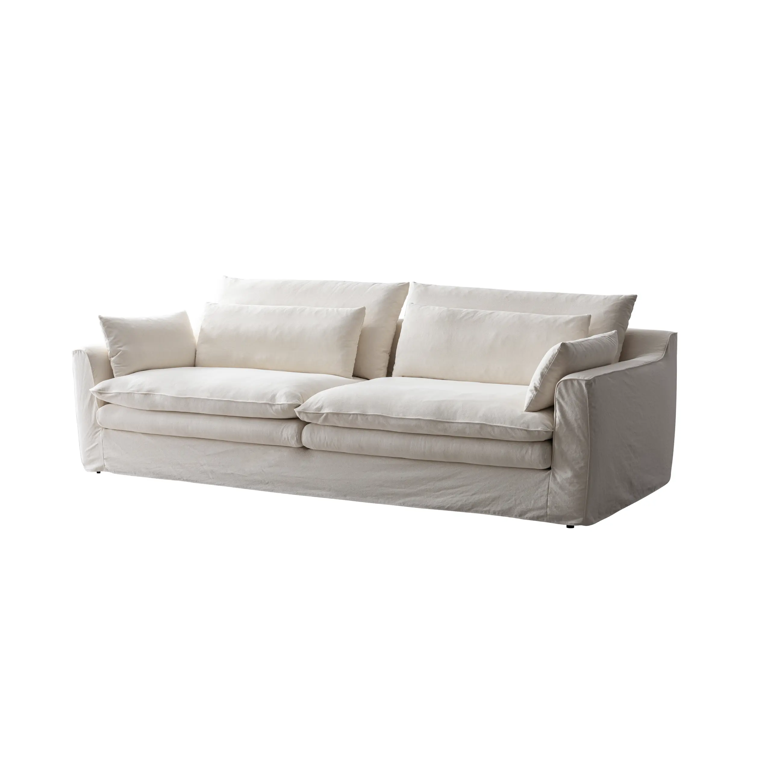 Stack 3 Seater Beige 2 United Furniture