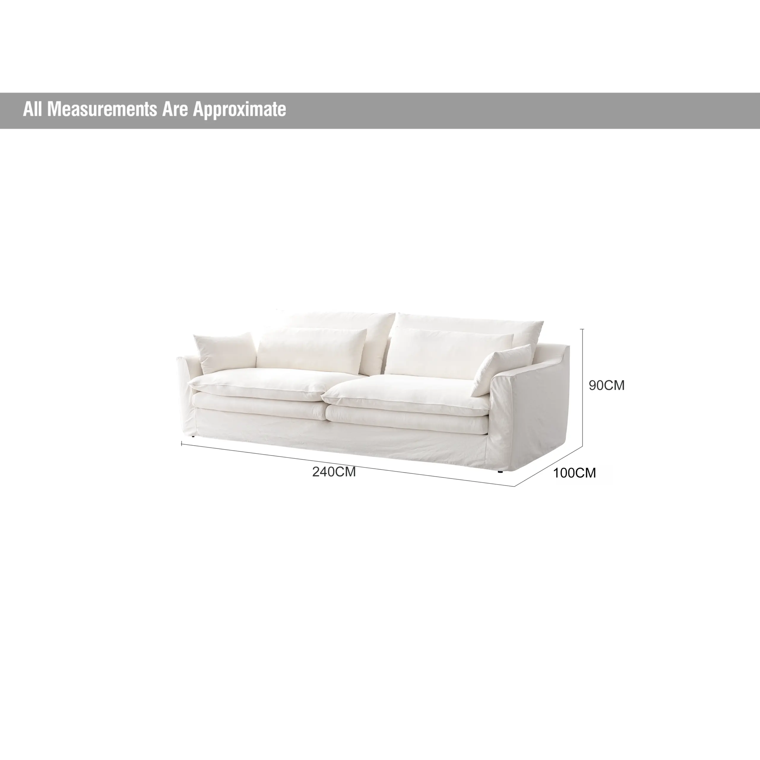 Stack 3 Seater Beige Dia 1 United Furniture