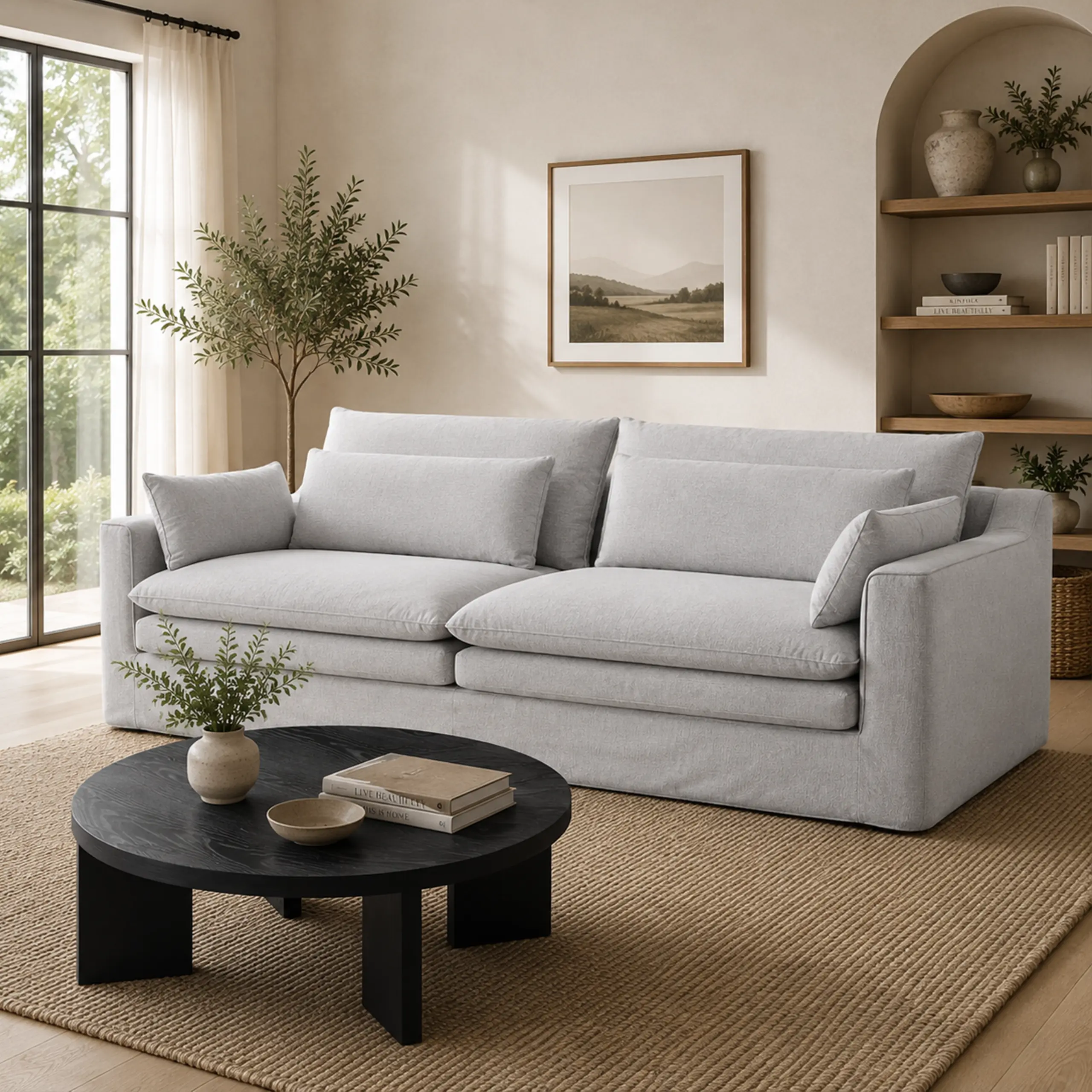 Stack 3 Seater Grey Bg United Furniture