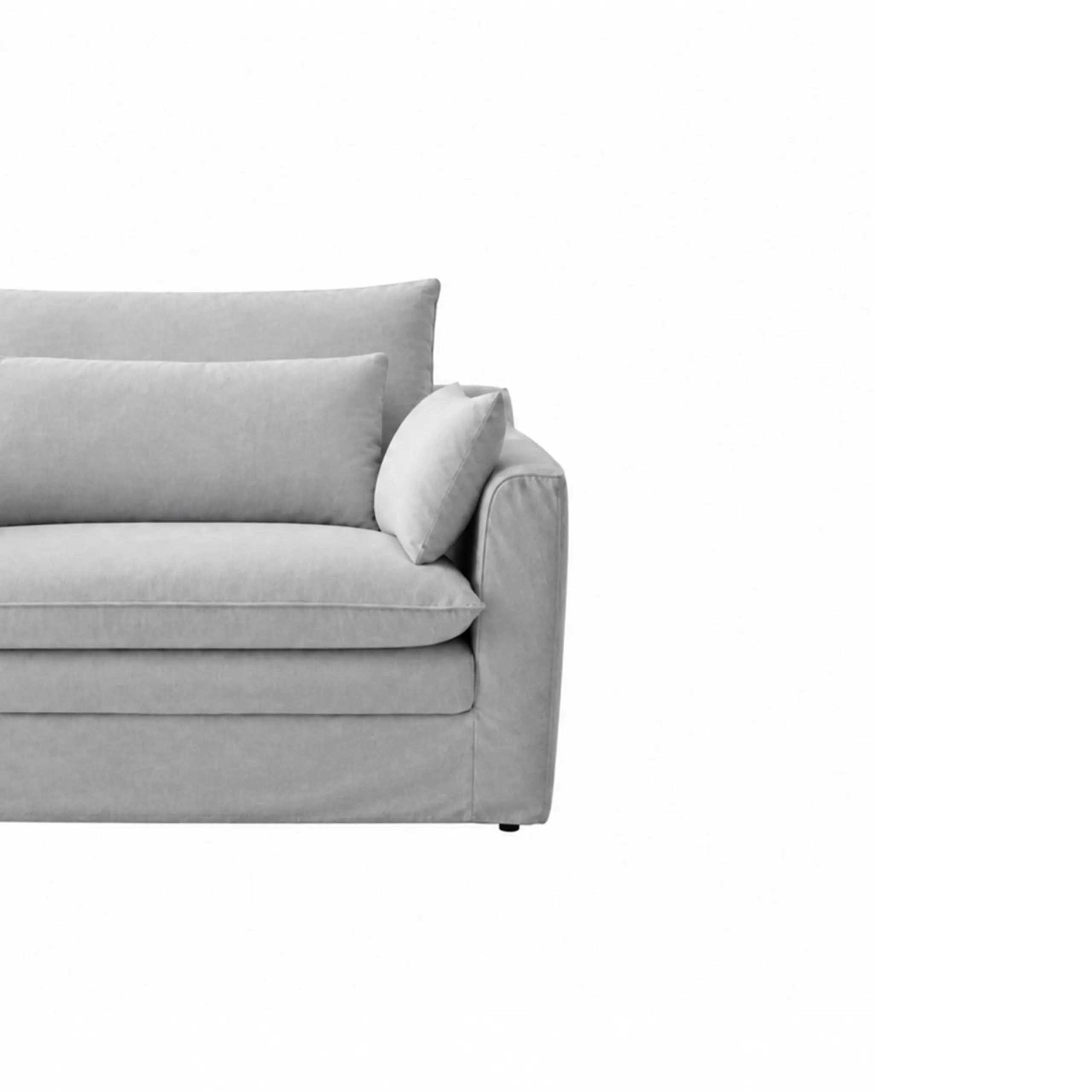 Stack Sofa Grey Swatch United Furniture