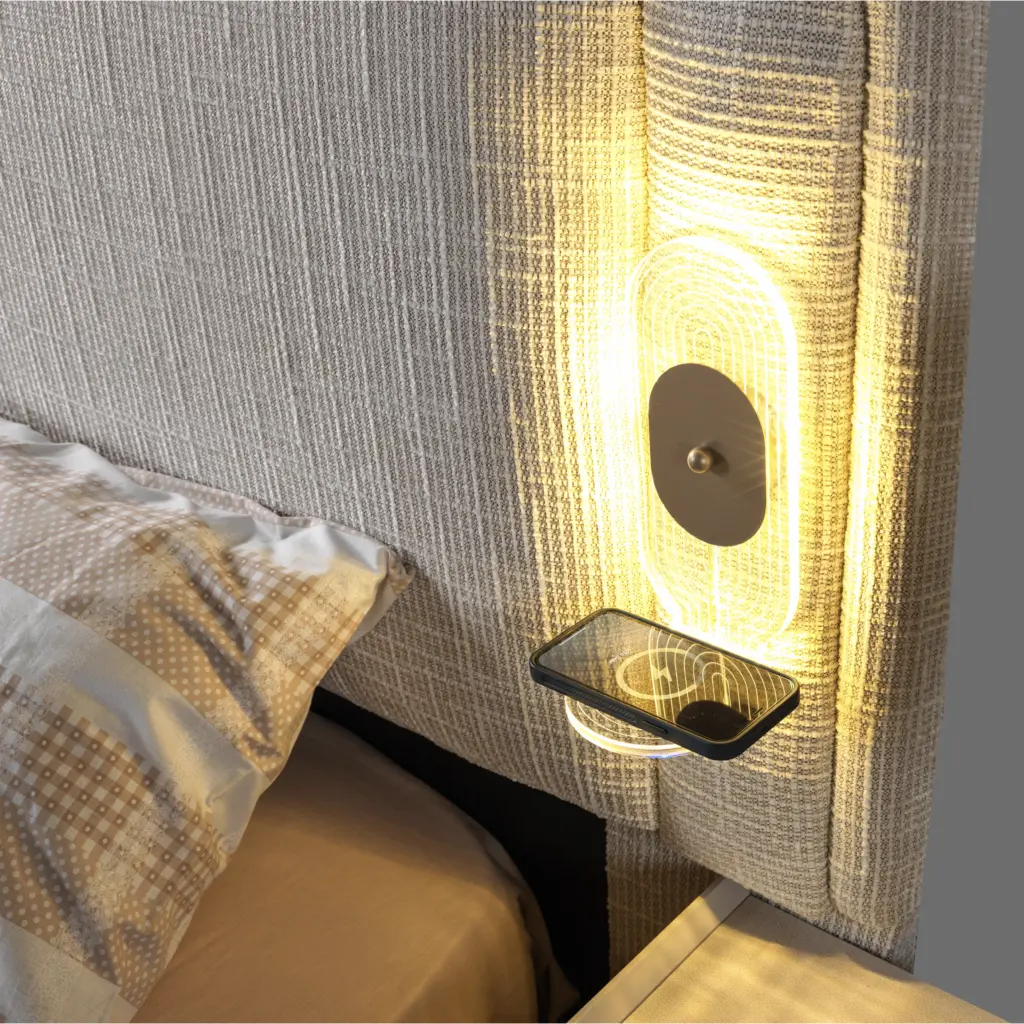 Velar King Bed Charger United Furniture