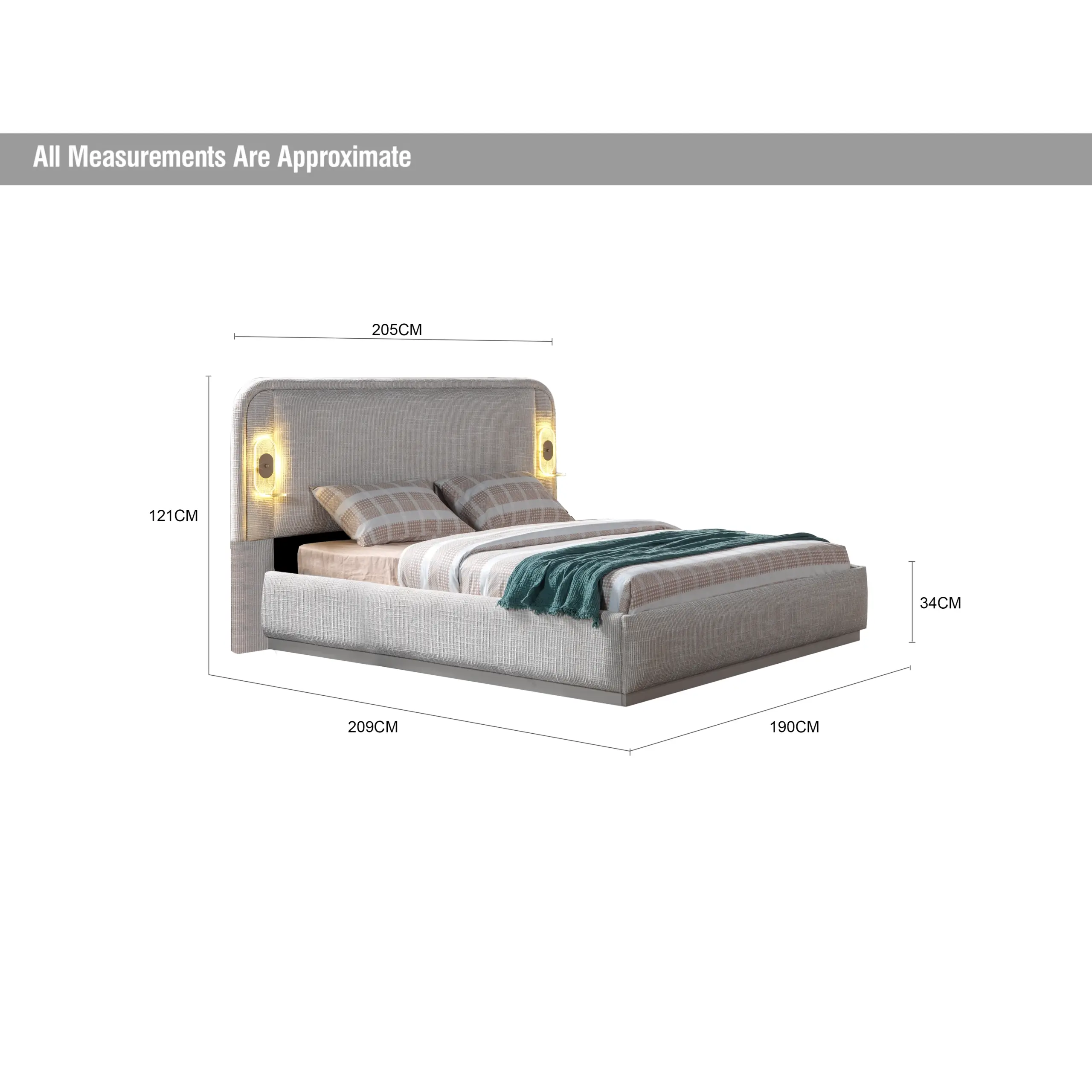 Velar King Bed Dia United Furniture