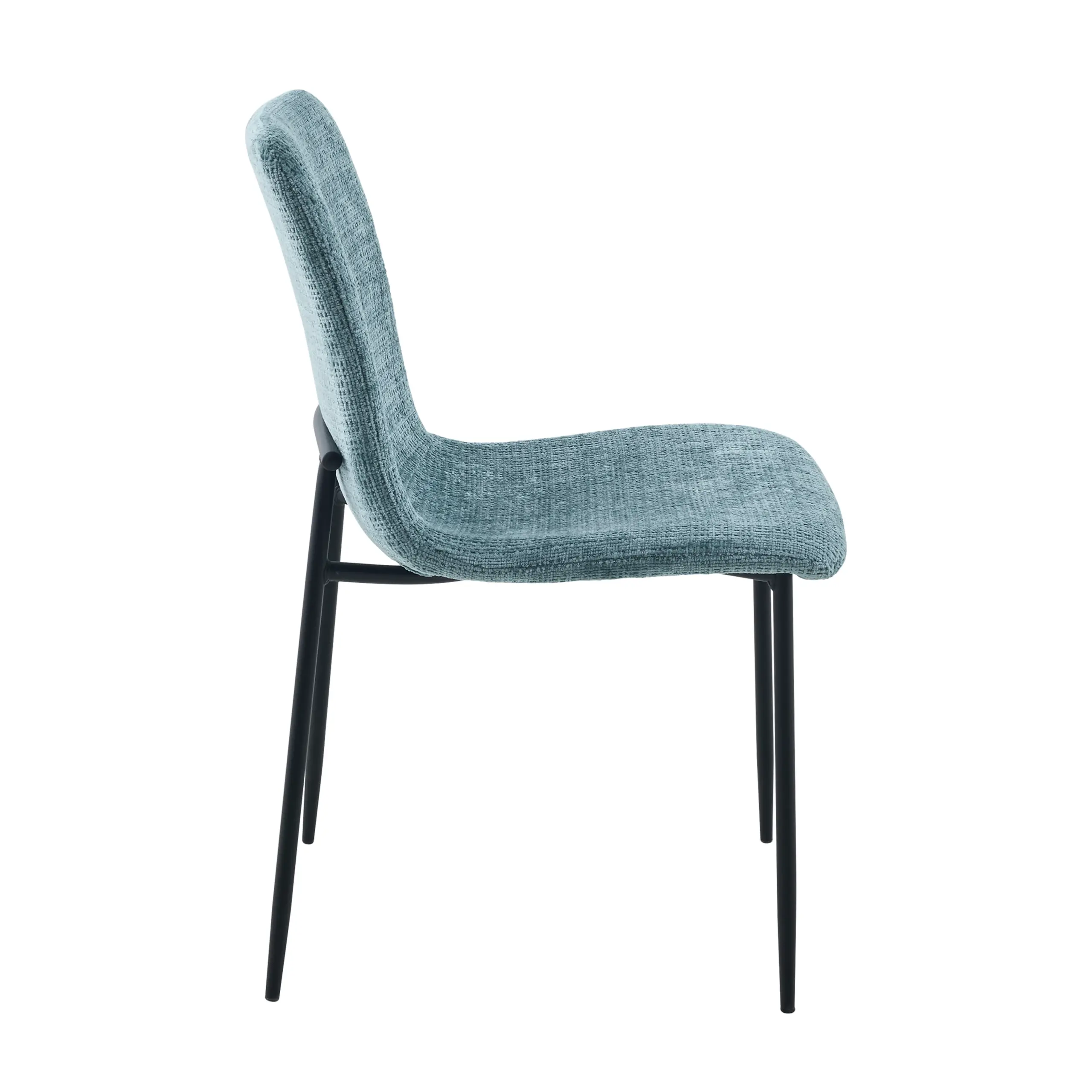 Zyra Dining Chair Blue Side United Furniture