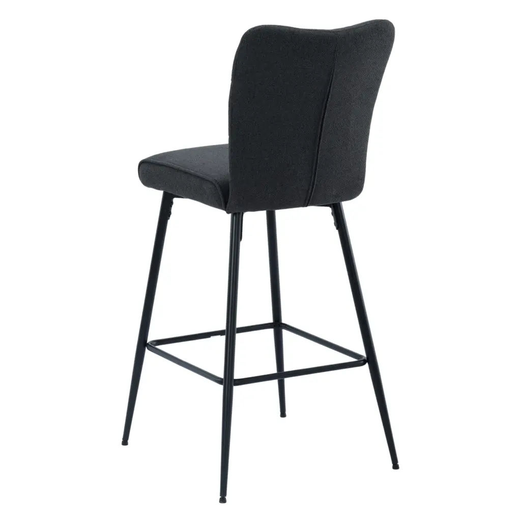 Baxter Bar Stool Grey 3 United Furniture