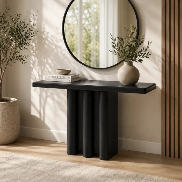 Bina Console Table - Black