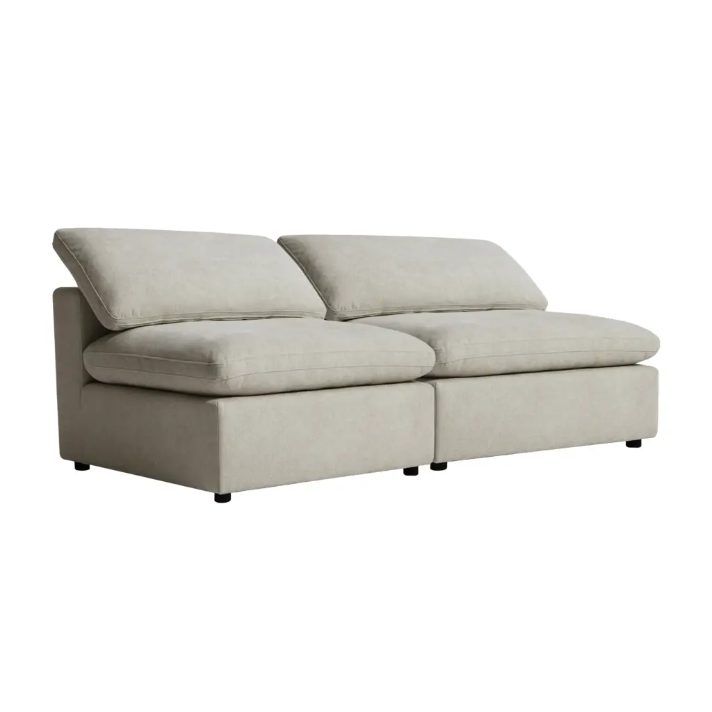 Dermott 2 Seater Sofa Cream United Furniture