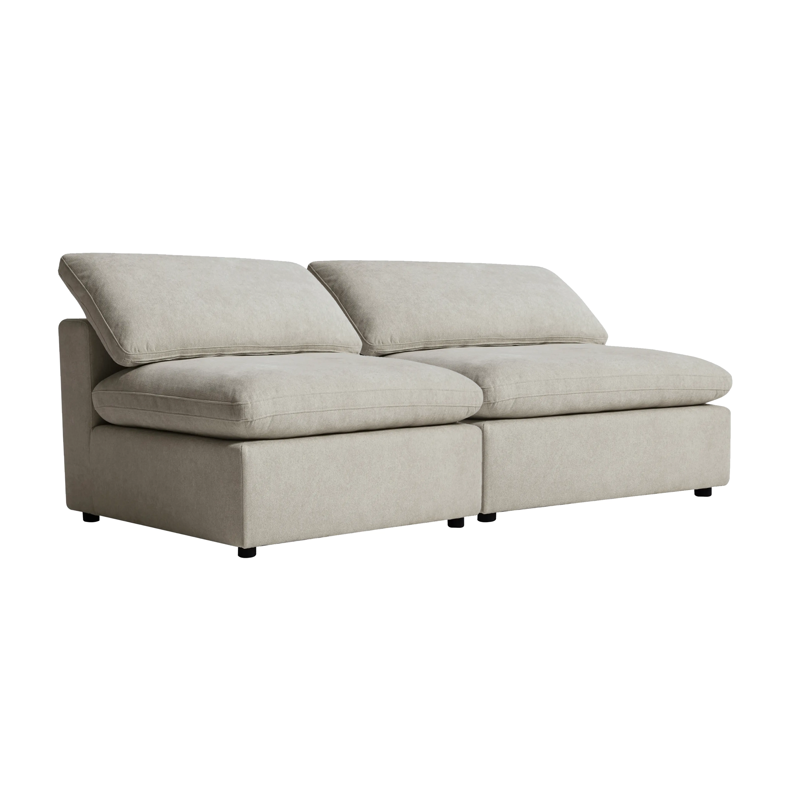 Dermott 2 Seater Sofa Cream United Furniture