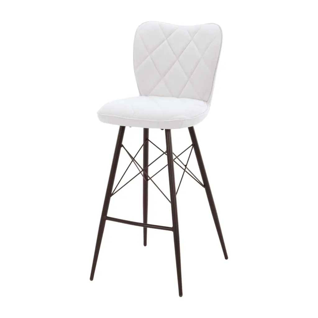 Grace Bar Stool Beige 3 United Furniture