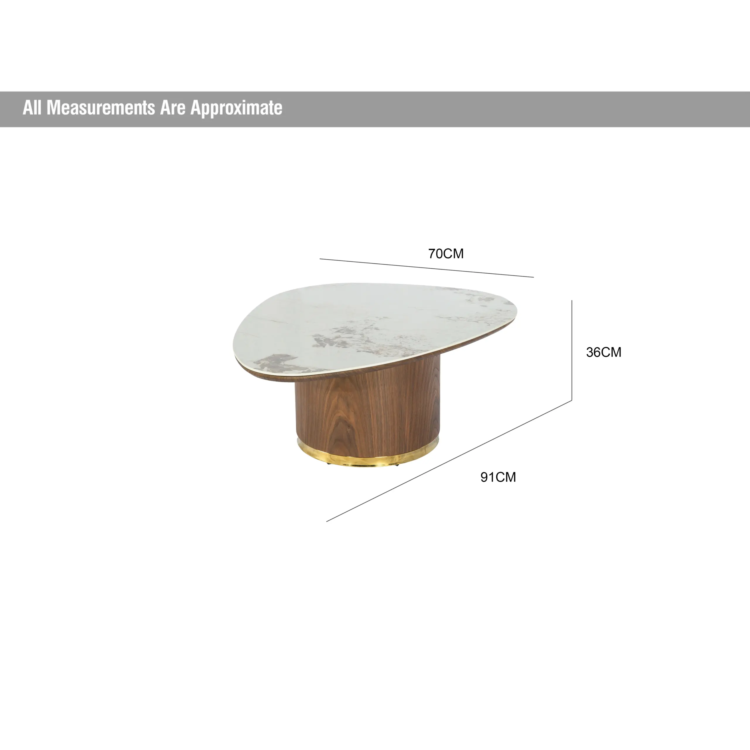 Marmelo Coffee Table Dia United Furniture