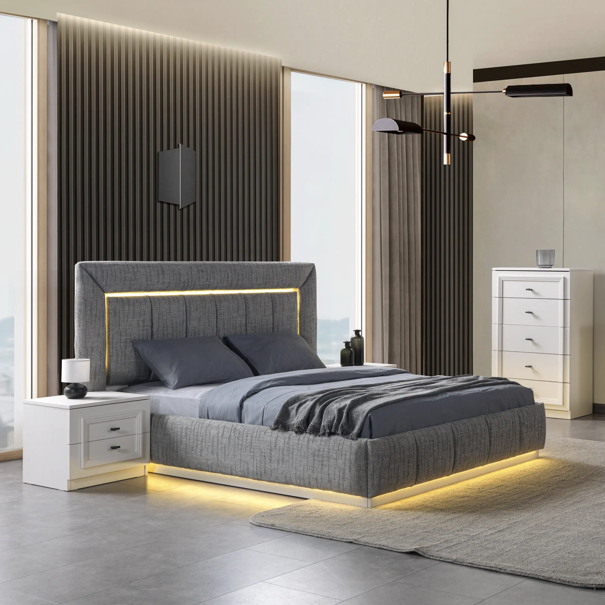 Myra King Bed United Furniture