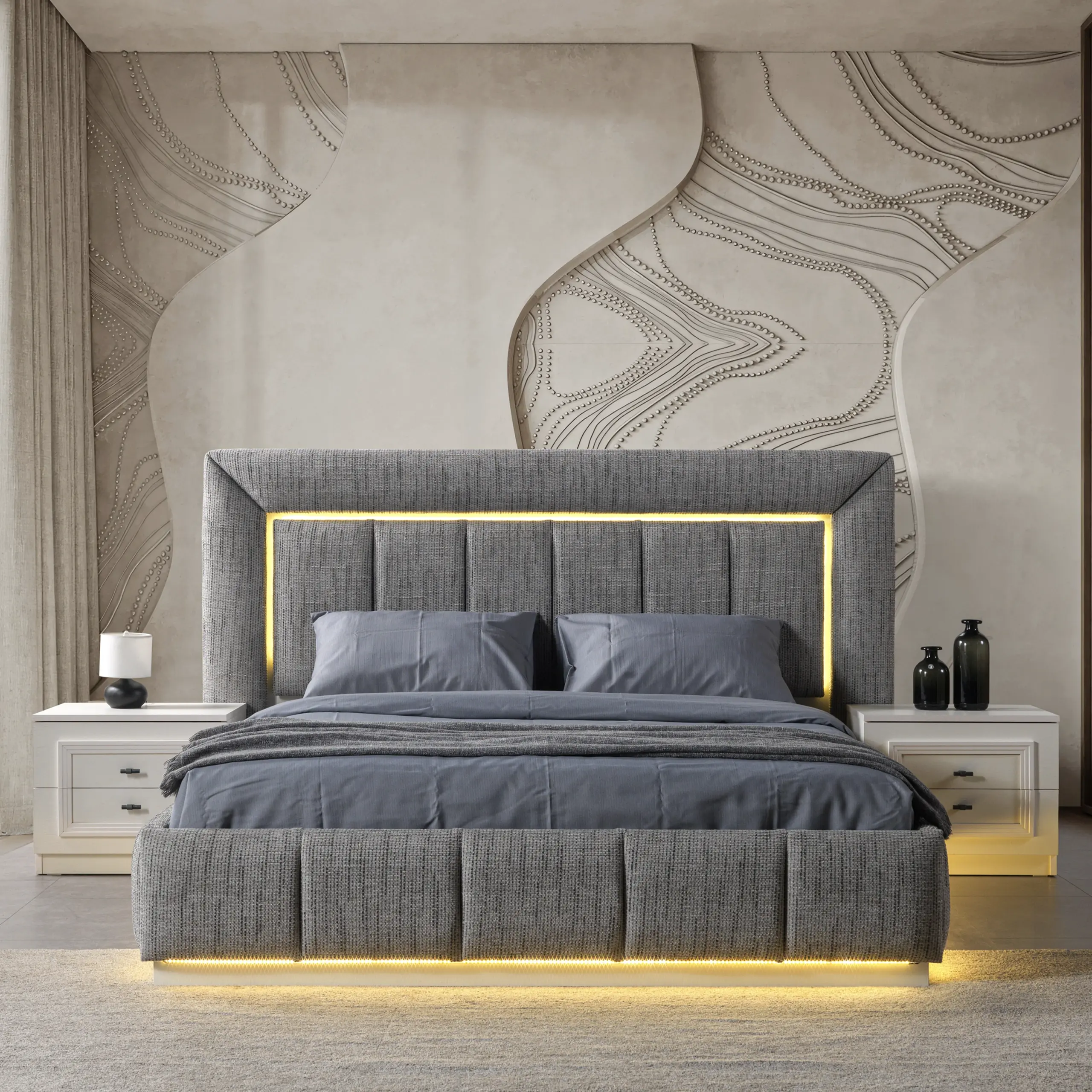 Myra King Bed United Furniture