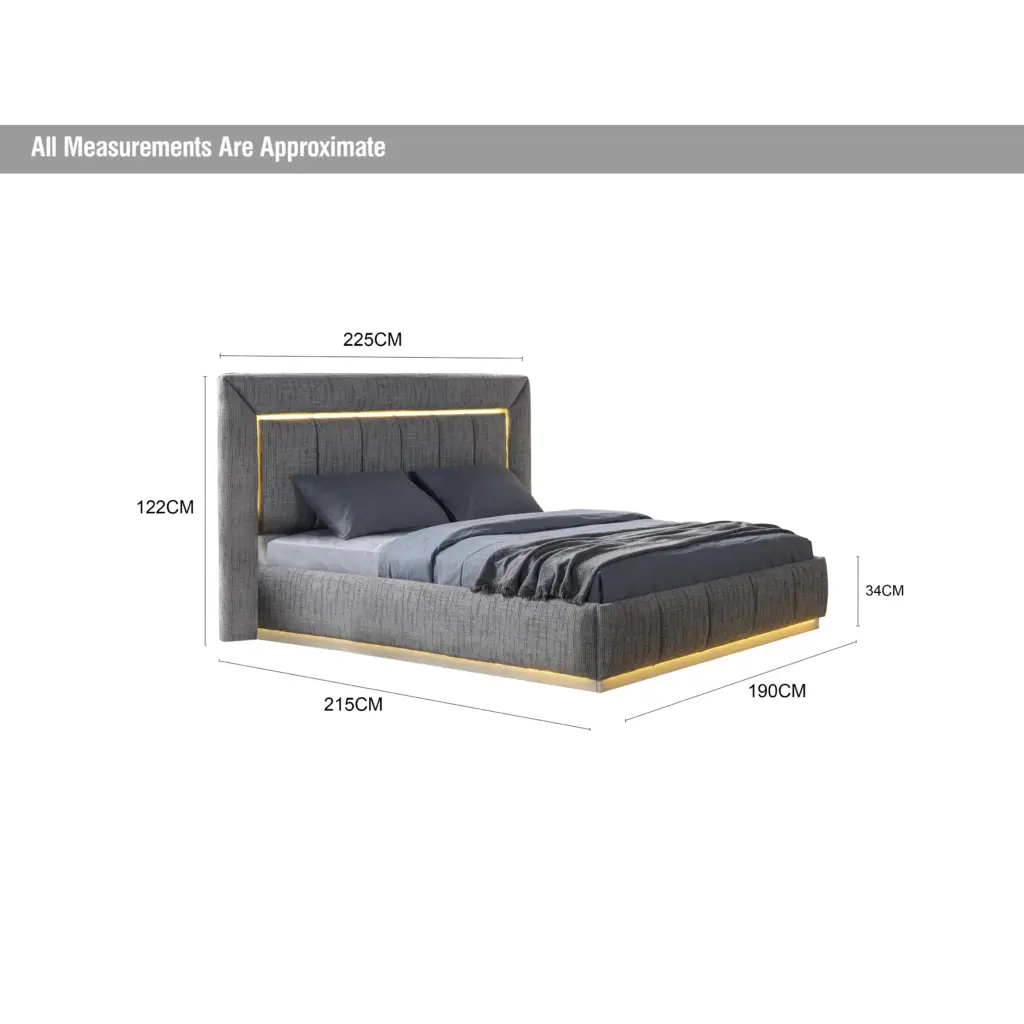 Myra King Bed Dia United Furniture
