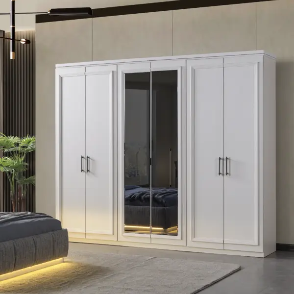 Myra 6 Door Wardrobe
