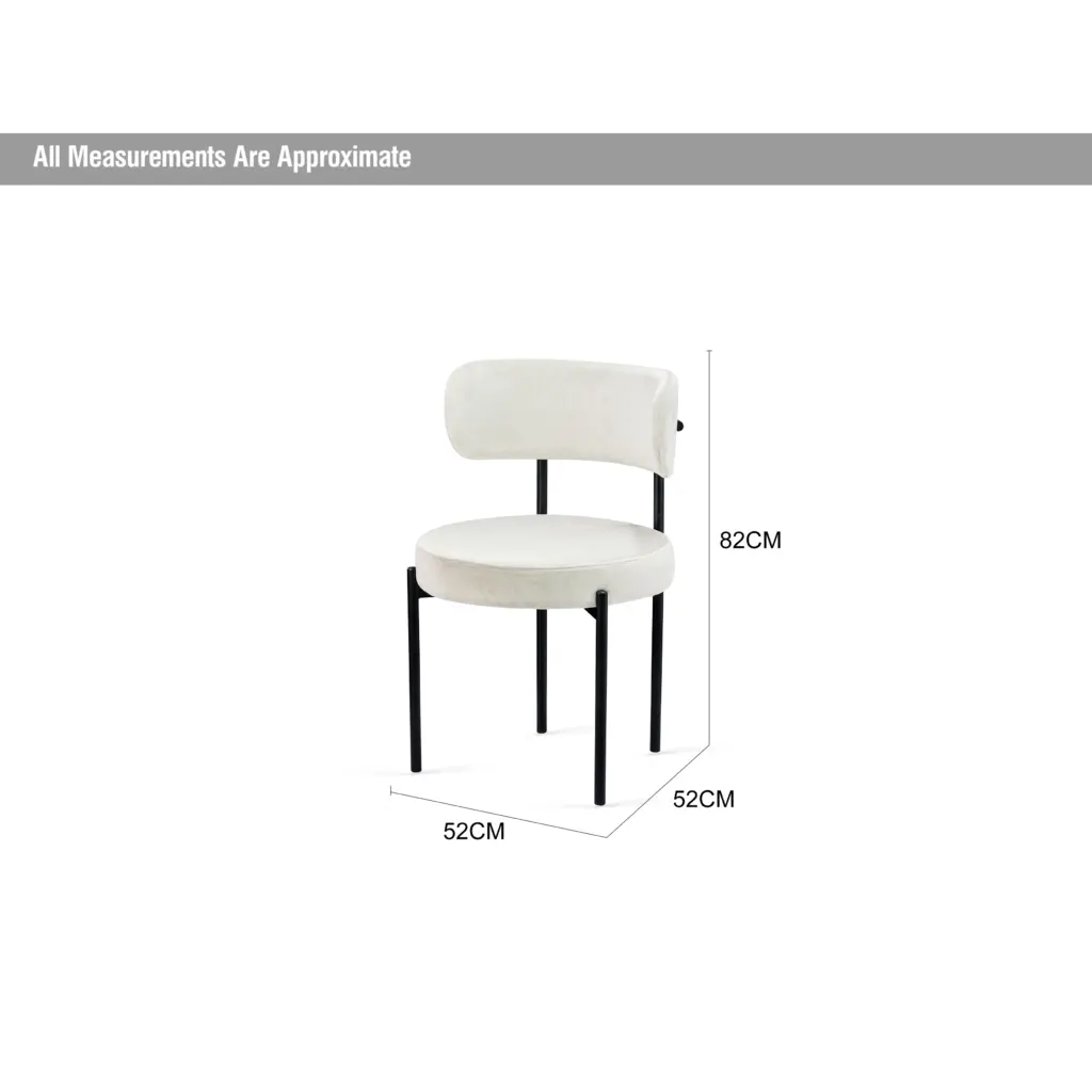 Nordic Dining Chair Black Fram Dia United Furniture
