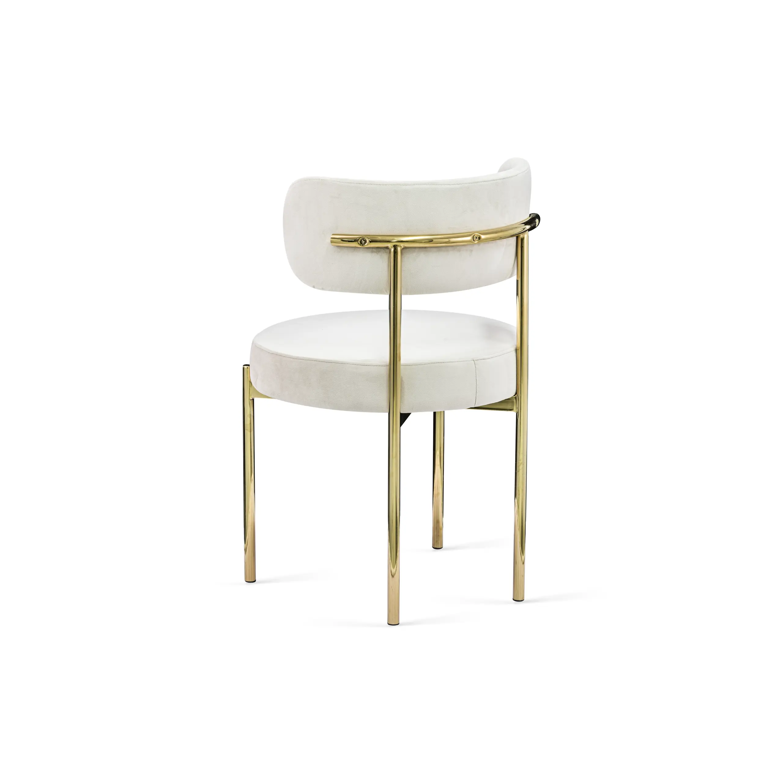 Nordic Dining Chair Gold Fram B United Furniture