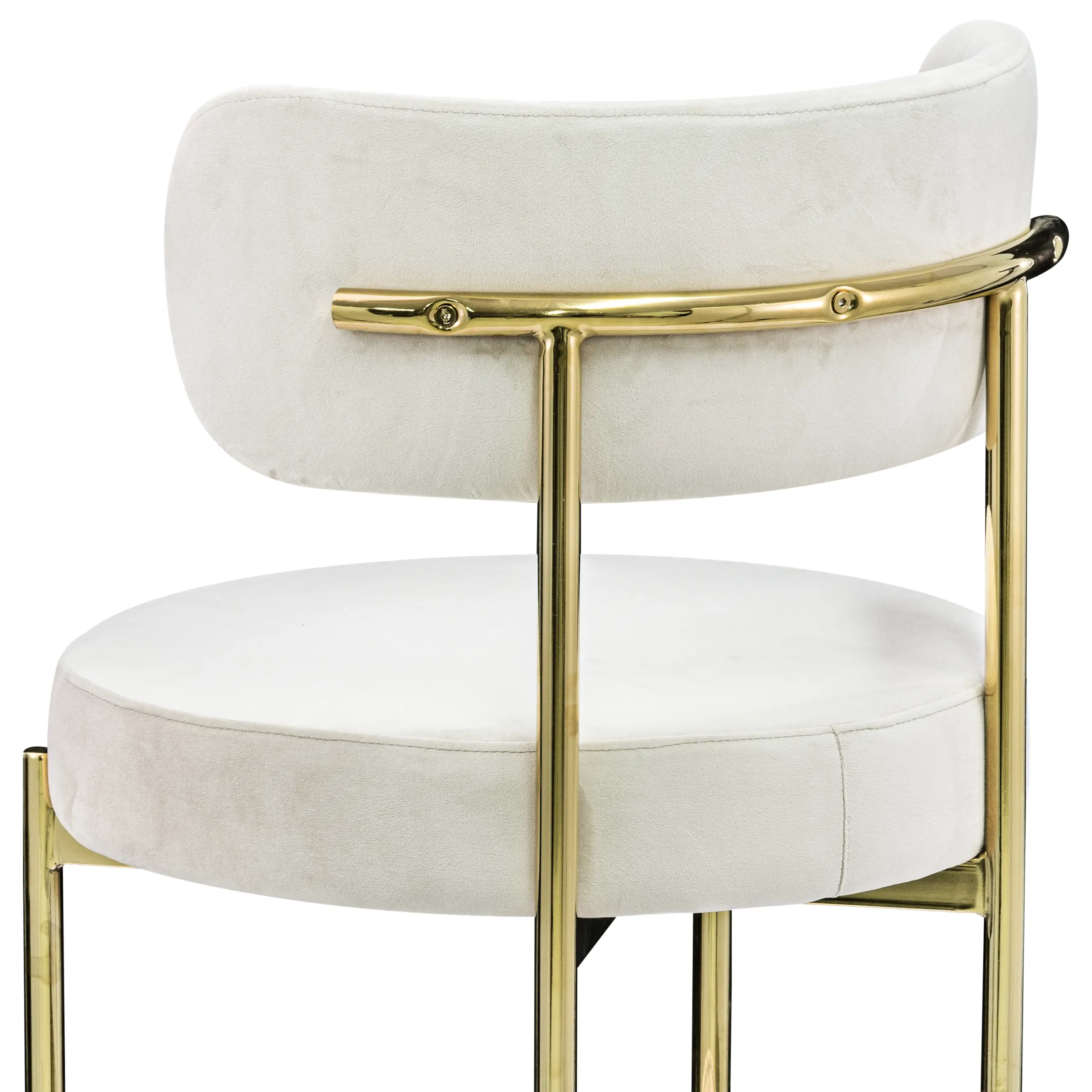 Nordic Dining Chair Gold Fram Swatch United Furniture