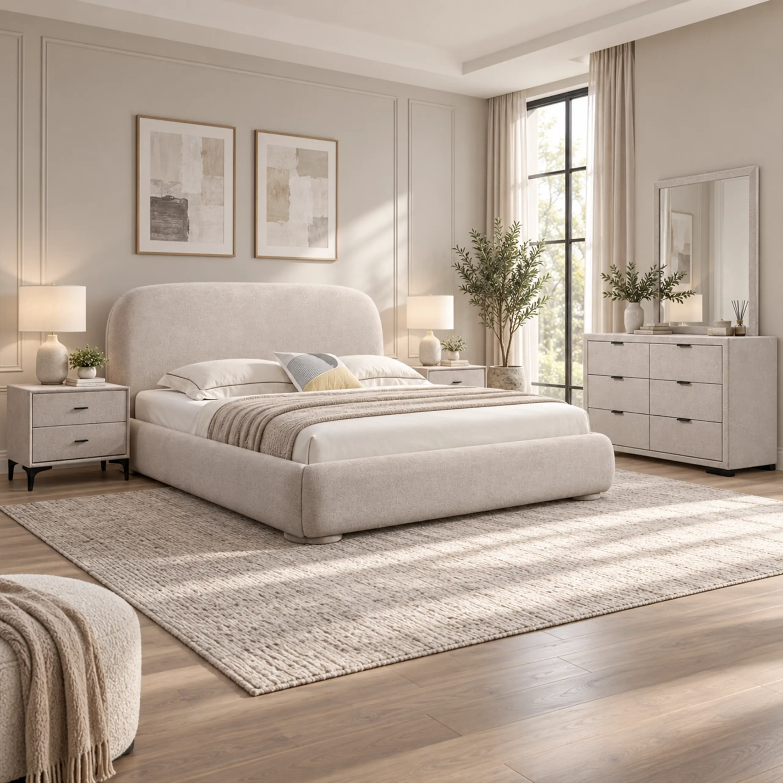 Astra King Bed Bg United Furniture