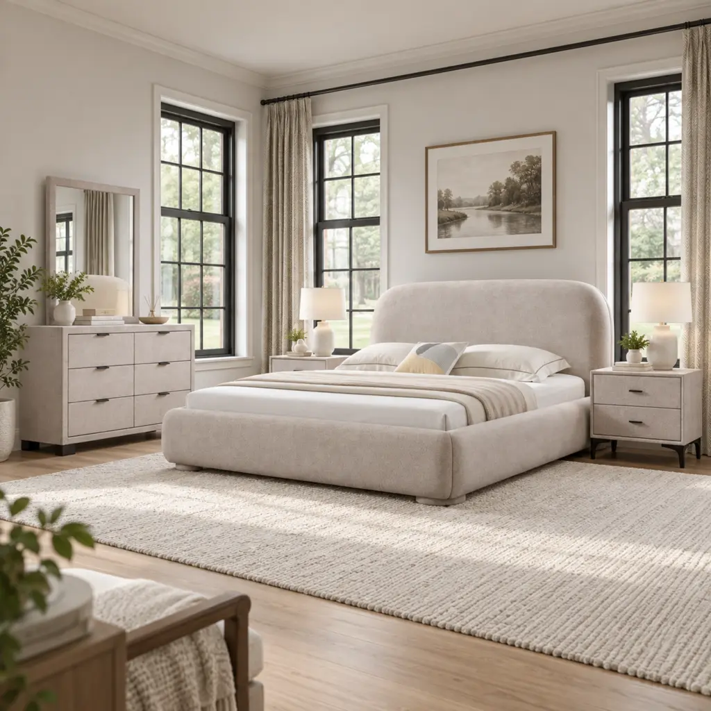 Astra Queen Bed Bg United Furniture