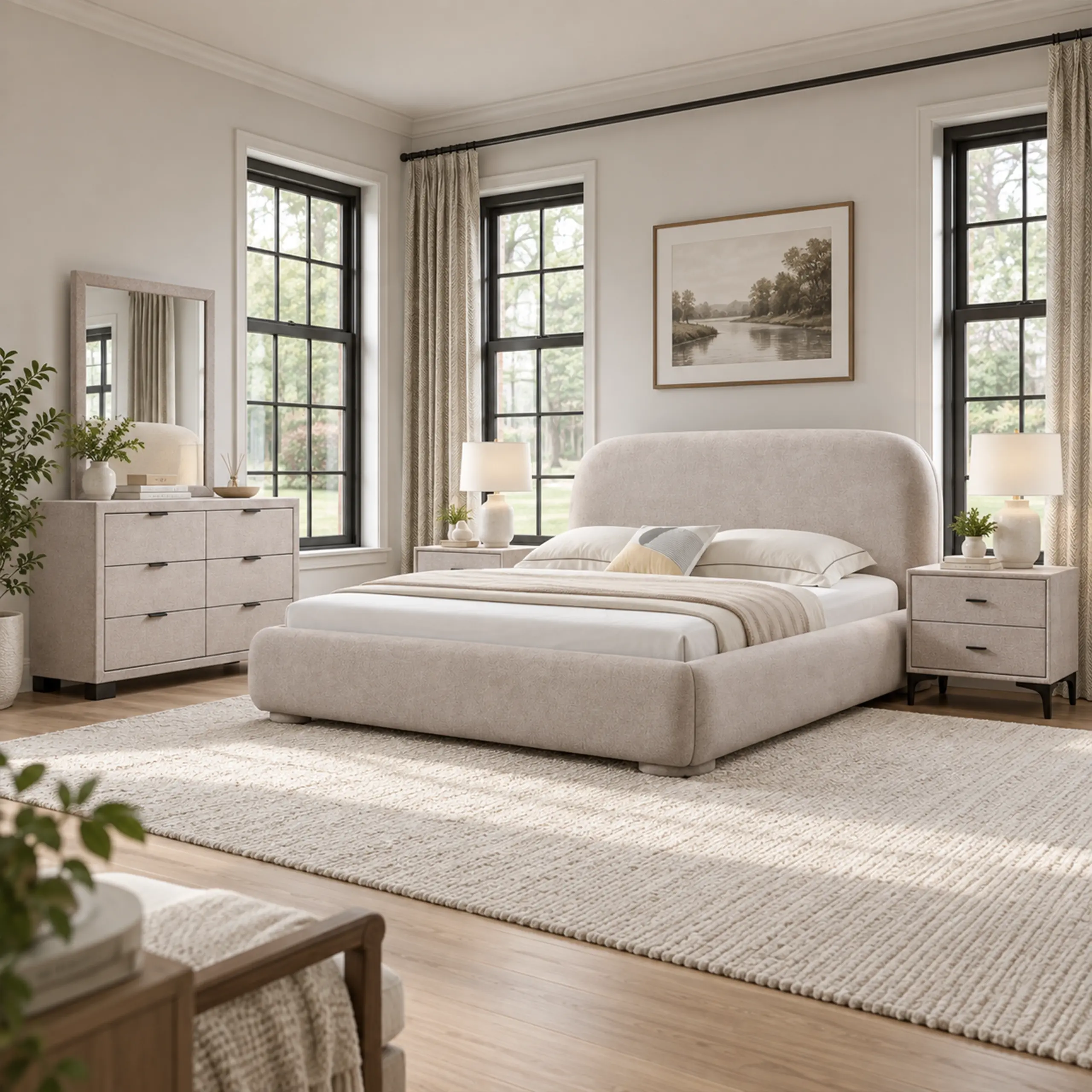Astra Queen Bed Bg United Furniture